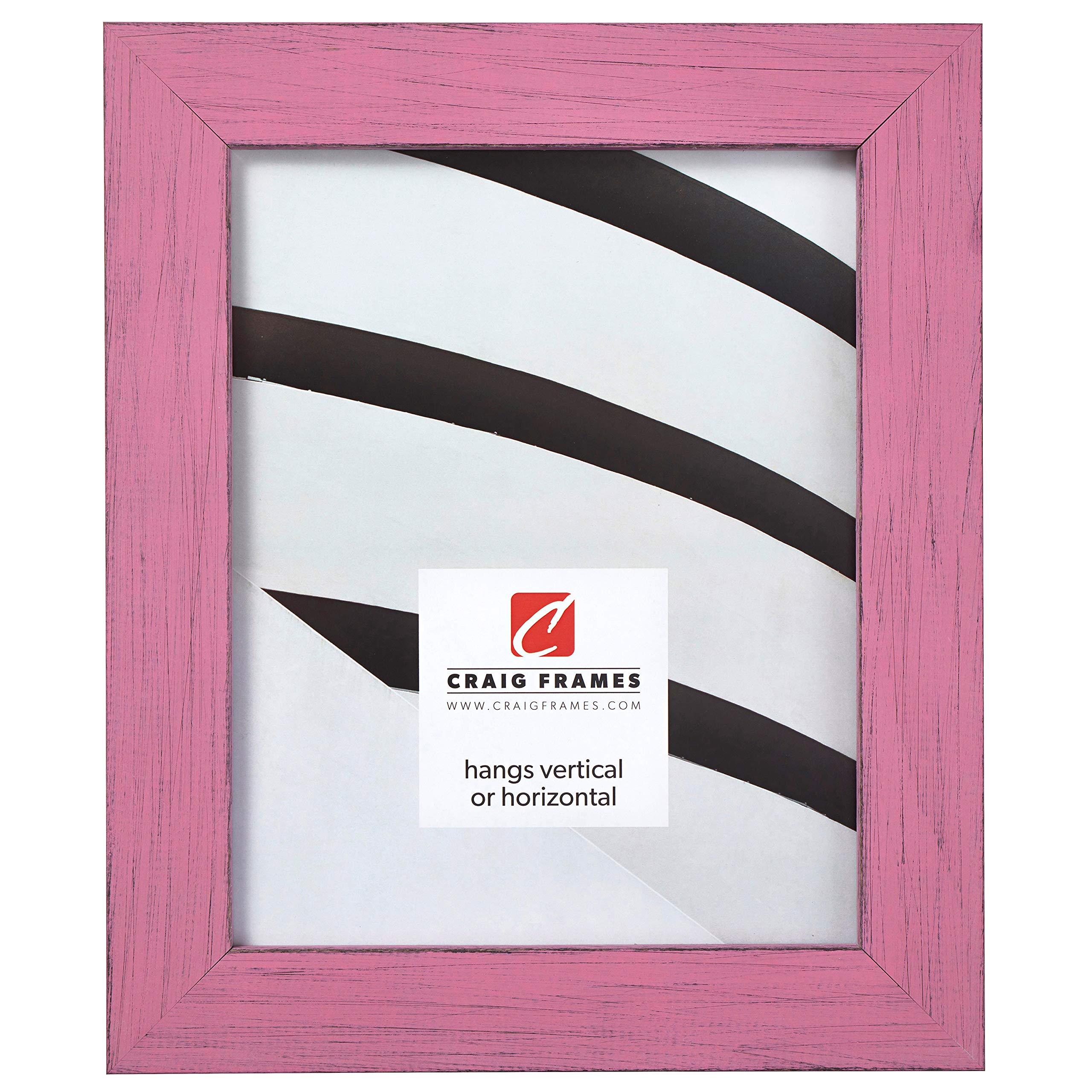 Craig Frames 9x13 Inch Picture Frame - Pink for Home Decor