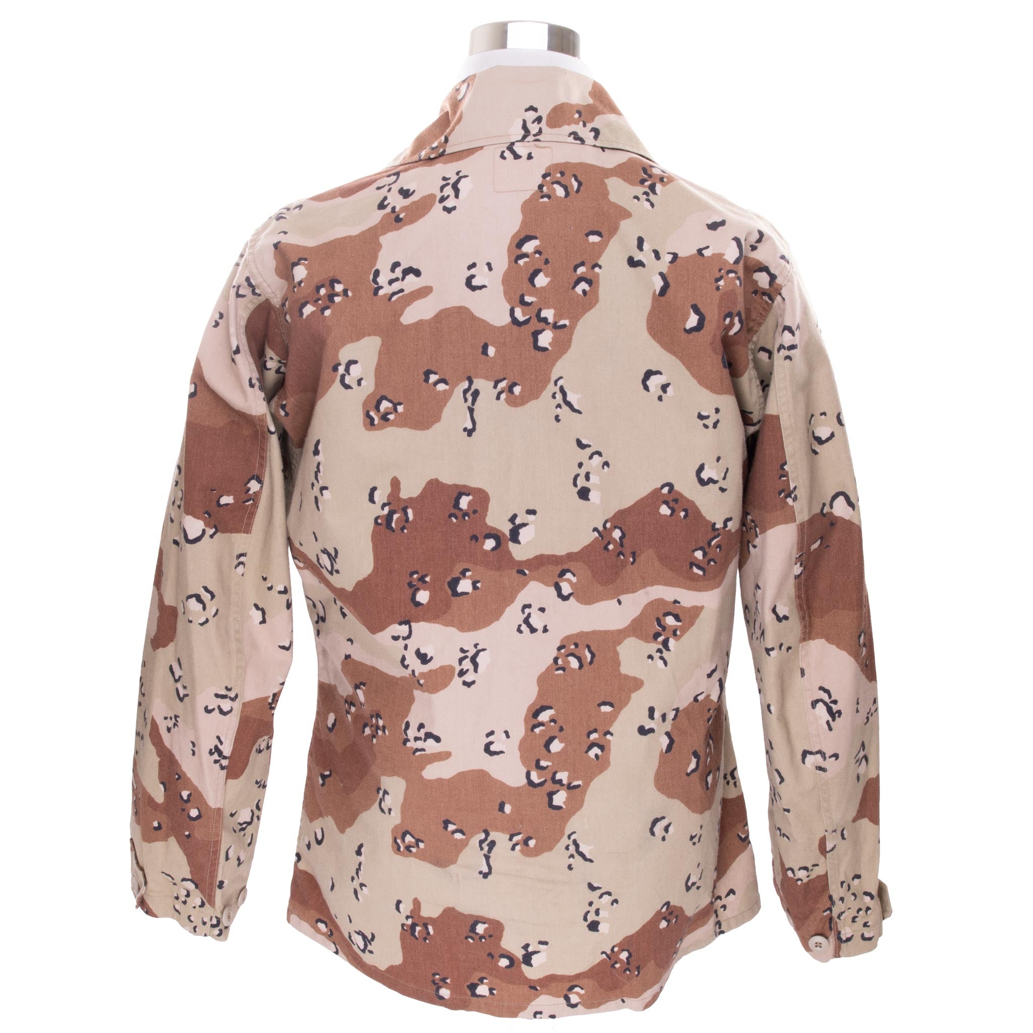 Vintage US Army Desert Camo Chocolate Chip Combat Jacket 1990 Small Regular NOS - Military Surplus Jacket for Outdoor Adventure & Tactical Enthusiasts
