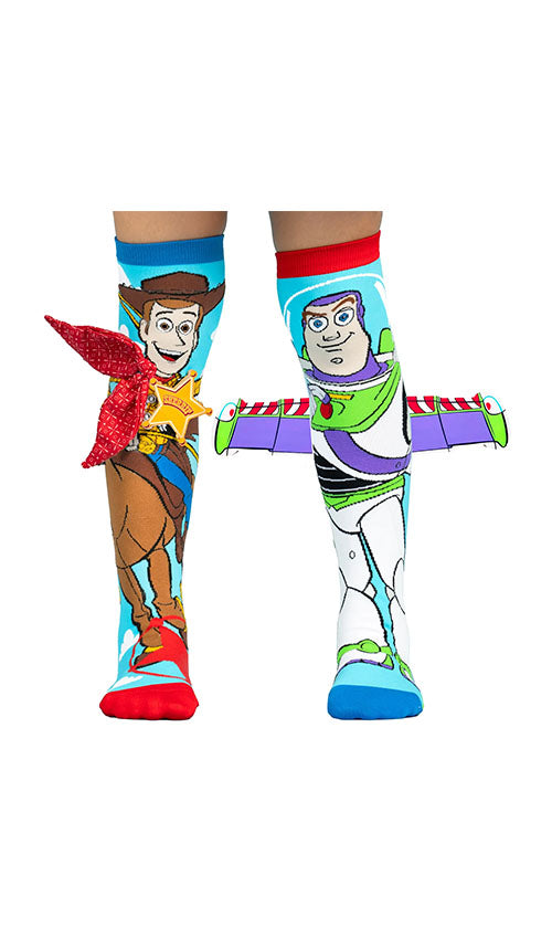 Madmia Toy Story Toddler Socks - Cute Cartoon Character Socks for Kids - Perfect for Disney Fans, Birthday Gifts & Everyday Wear