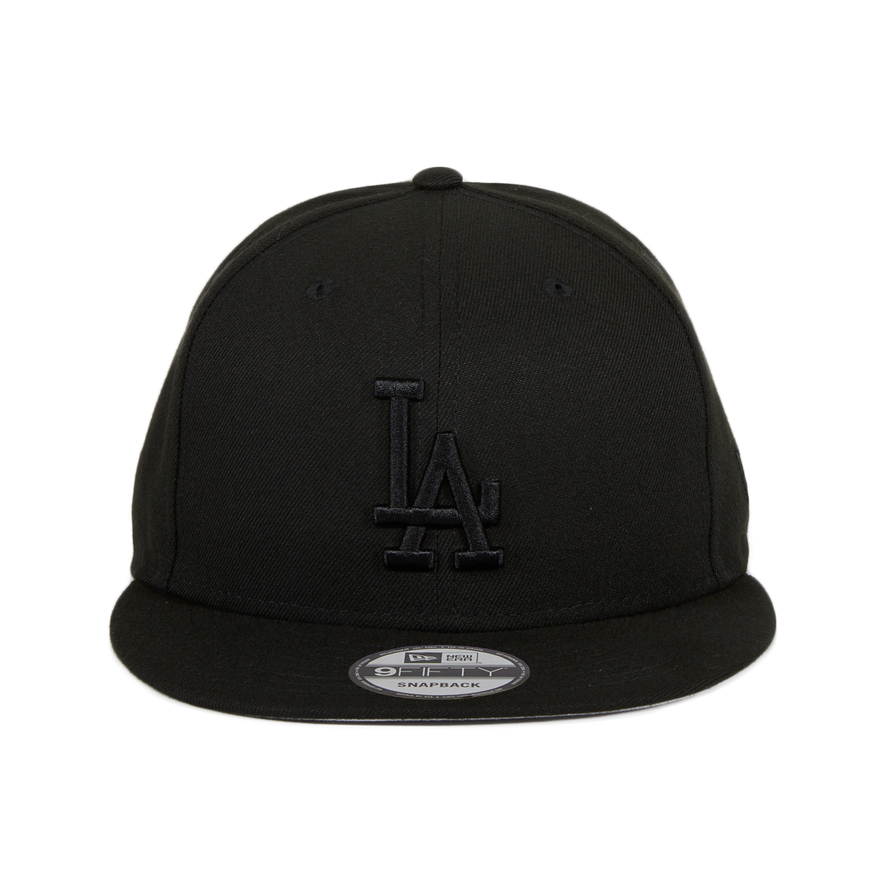 New Era 9Fifty MLB Basic Los Angeles Dodgers Snapback Hat - Black | Official MLB Licensed Baseball Cap for Men & Women | Perfect for Baseball Games, Streetwear & Casual Outfits
