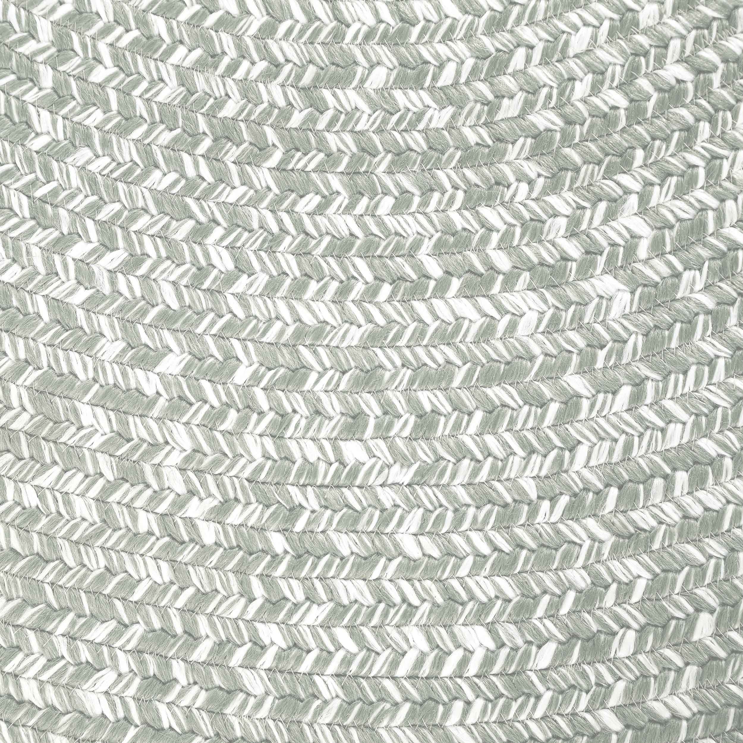 Reversible Braided Area Rug - Non-Slip Two Tone Indoor/Outdoor Rug for Living Room, Bedroom, Patio - Soft & Durable Home Decor