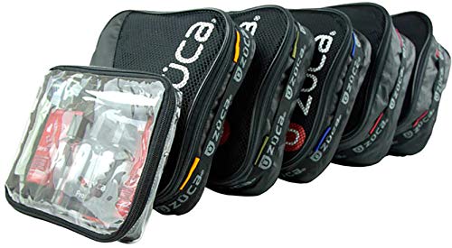 ZUCA Ice Dreamz Lux Sport Insert Bag with Pink Frame - 5 Packing Pouches & Toiletry Bag Set | Perfect for Travel, Gym & Figure Skating Accessories Storage