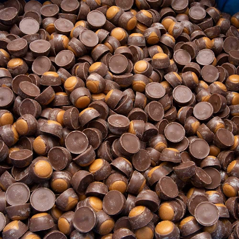 Gertrude Hawk Milk Chocolate Peanut Butter Buckeye - 30 lb Bulk Candy for Gifts, Parties & Fundraisers | Rich Chocolate & Peanut Butter Treat