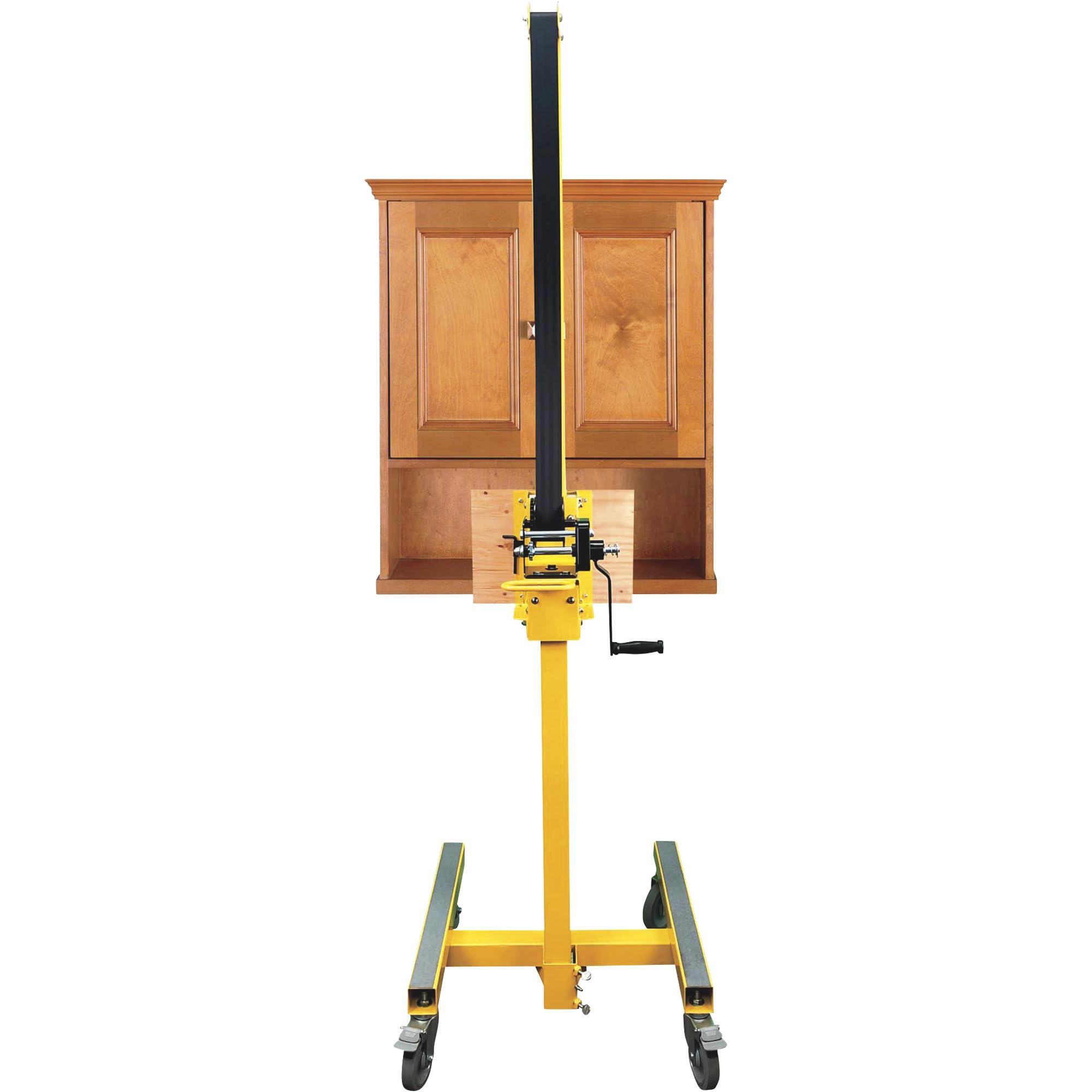 CABINETIZER® Model 72 Cabinet Lift System - 6 Foot 300 lbs Capacity for Easy Cabinet Installation & TV Mounting | Heavy-Duty Brake Winch | Perfect for Warehouse Organization & Home Renovation Projects