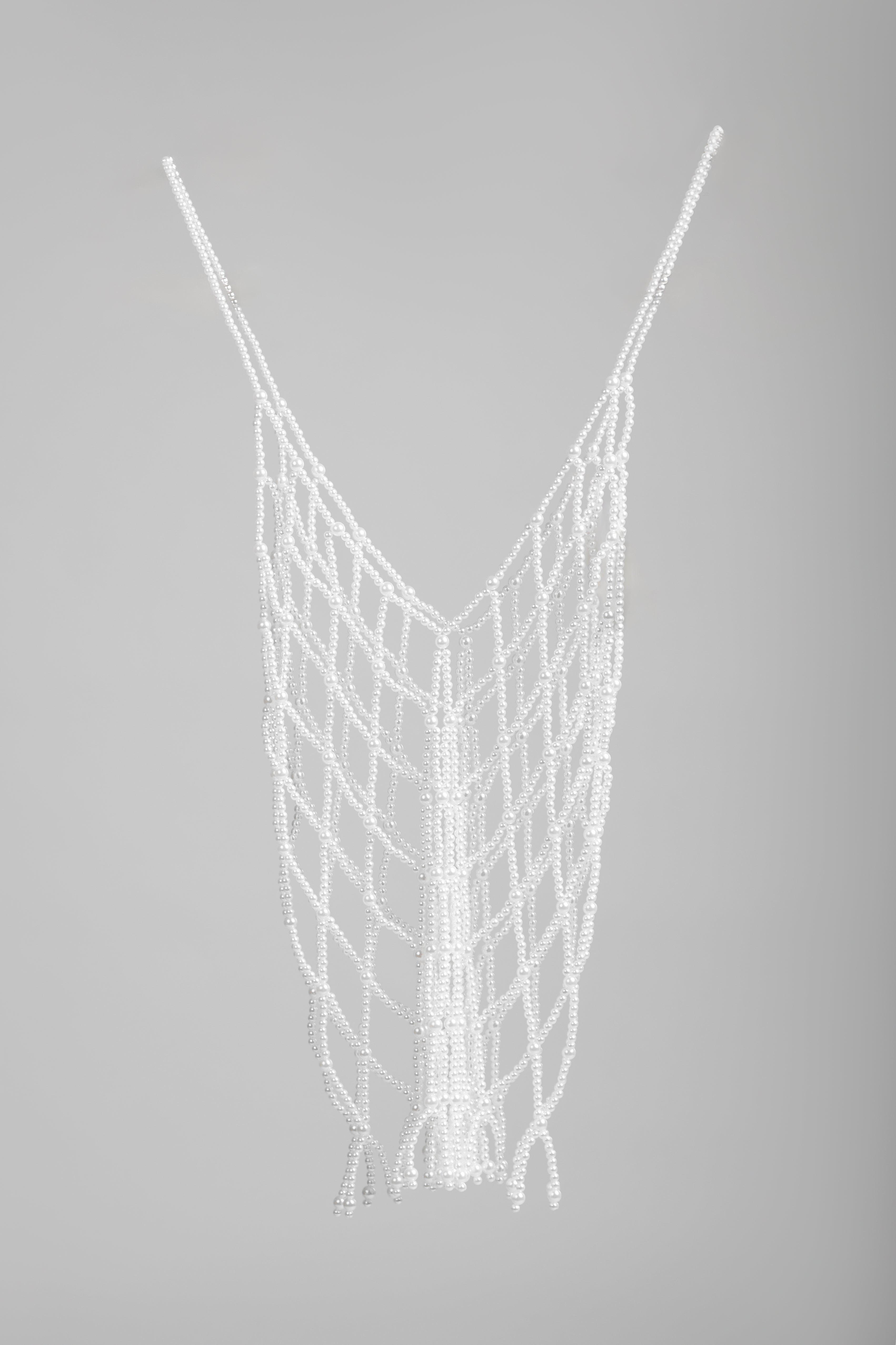 Elegant Pearl Beaded Cover Up - Stylish Beach Wrap, Poolside Shawl, and Summer Fashion Accessory for Women