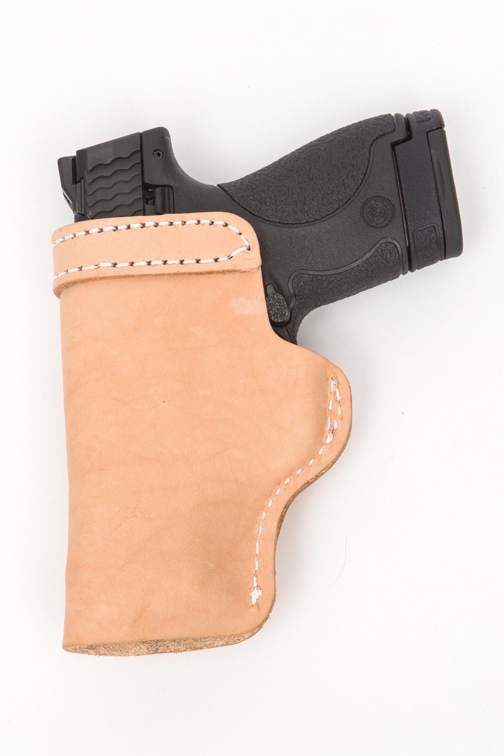SCCY 9mm Leather Gun Holster for Right Hand IWB Concealed Carry - Comfortable & Durable Natural Leather Holster for Everyday Use, Outdoor Activities & Self Defense