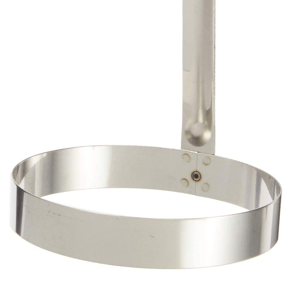Premium EBM Stainless Steel Seamless Tempura Dipper Ladle - Professional Japanese Cooking Tool for Perfect Kakiage & Deep Frying - Ideal for Home Chefs & Restaurants