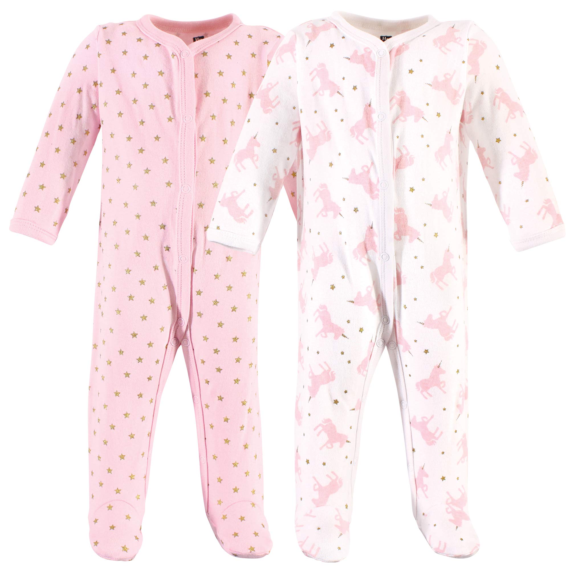 Hudson Baby Cotton Sleep & Play - Cozy Outfit for Newborns