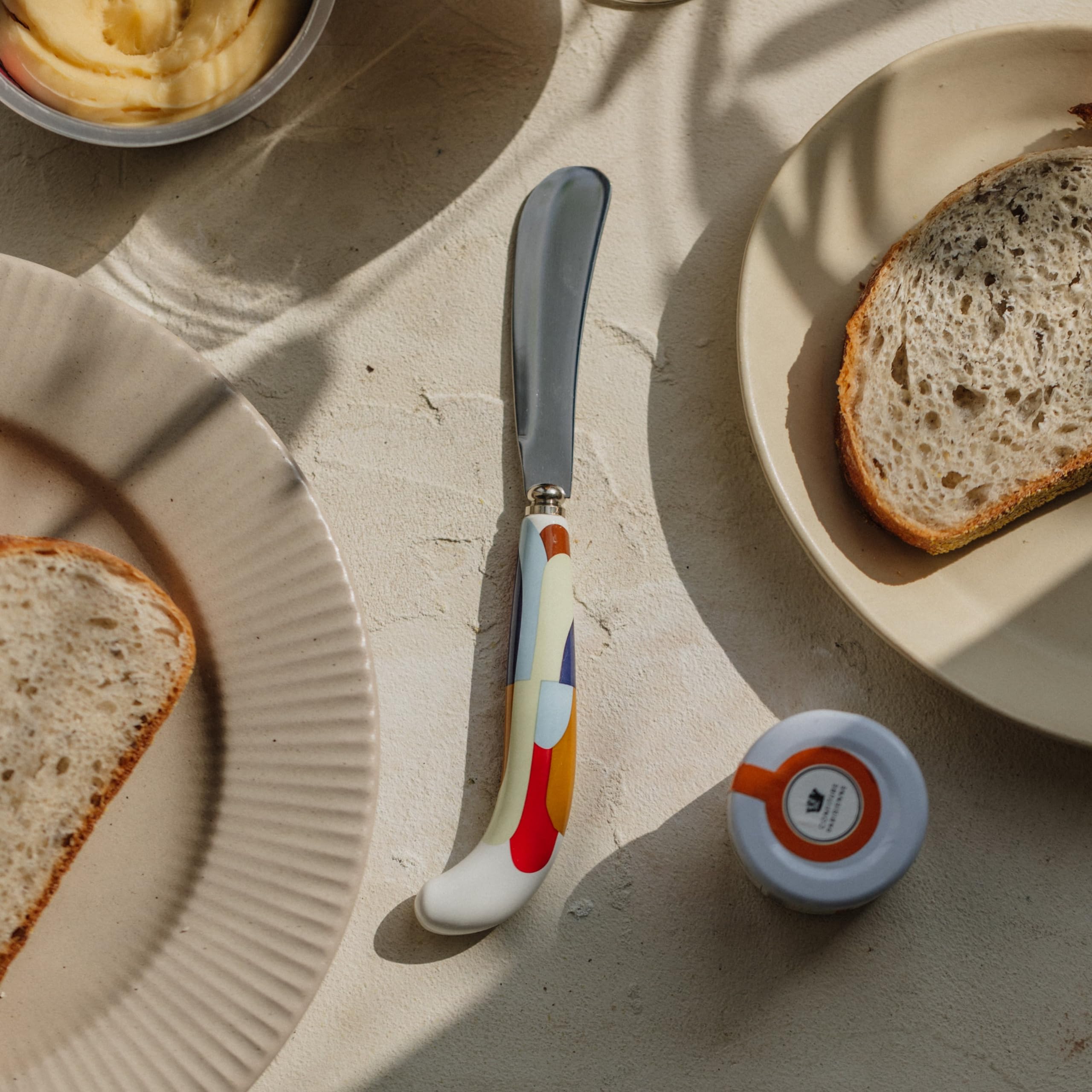 Dr.HOWS Victoria Stainless Steel Butter Knife - Multipurpose Cheese & Butter Spreader Set - Perfect for Kitchen, Dining & Gift Giving - Ideal for Breakfast, Tea Parties & Cheese Platters