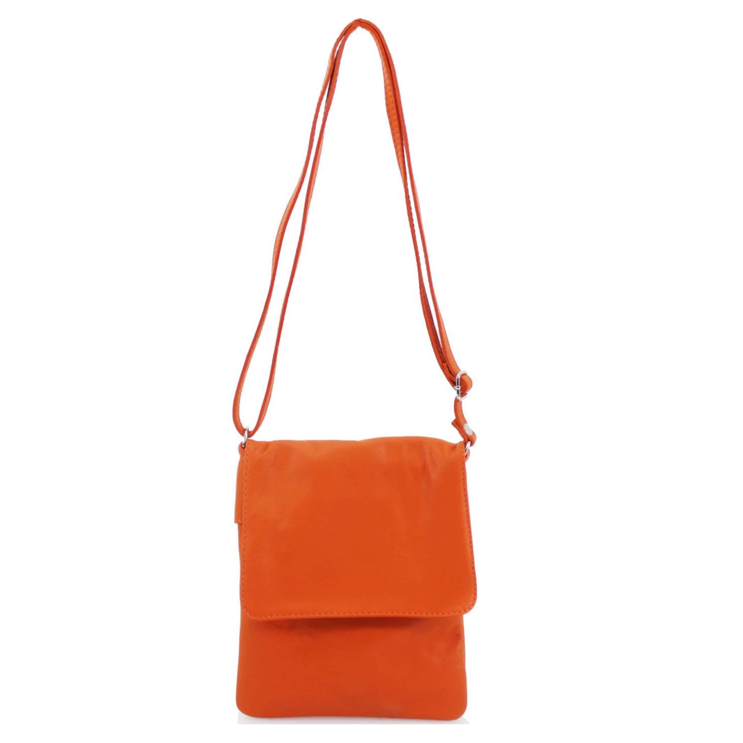Kitise Women's Genuine Italian Leather Crossbody Bag - Small Shoulder Handbag with Flap, Phone Holder - Perfect for Work, Travel & Everyday Use