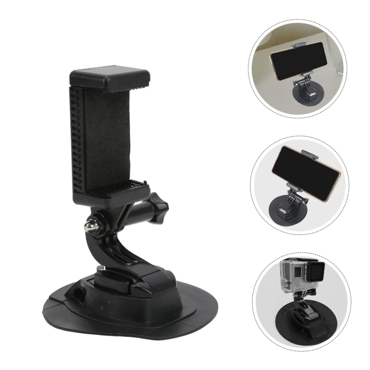 Kisangel Surfboard Camera Mount - Waterproof Action Camera Stand for GoPro, DJI, and Smartphones - Perfect for Surfing, Kayaking, and Water Sports Photography