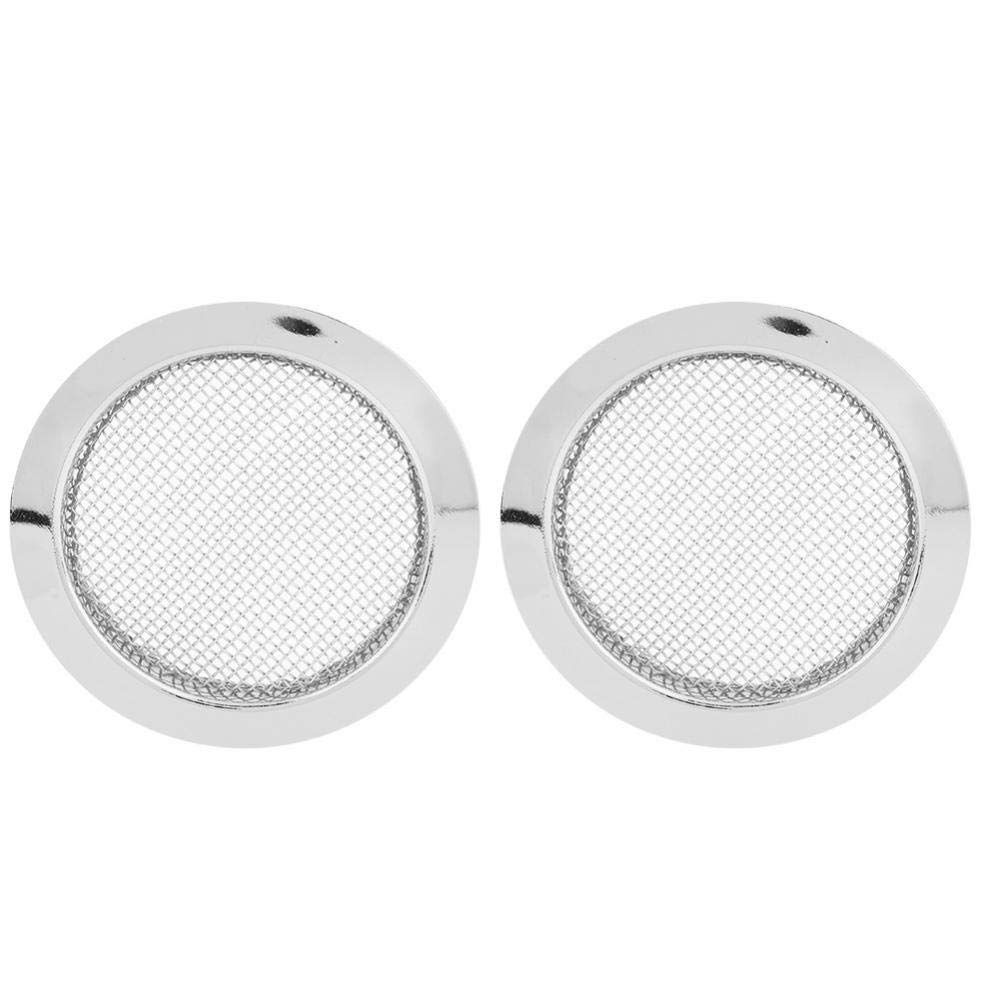 Premium Guitar Sound Hole Inserts - Silver Resonator Guitar Parts for Repair & Upgrade | Lightweight, Durable & Portable | Perfect for Dobro, Acoustic & Master Instrument Lovers | Stage Performance & Home Practice Accessories