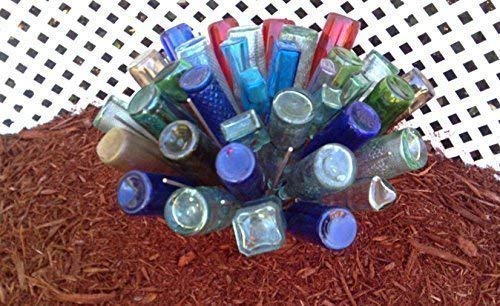 Southern Bottle Tree - Holds 49 Wine Bottles for Garden & Yard Decor | Rustic Outdoor Wine Bottle Stake | Perfect for Patio, Backyard & Southern Style Landscaping | Free Shipping (Lower 48)