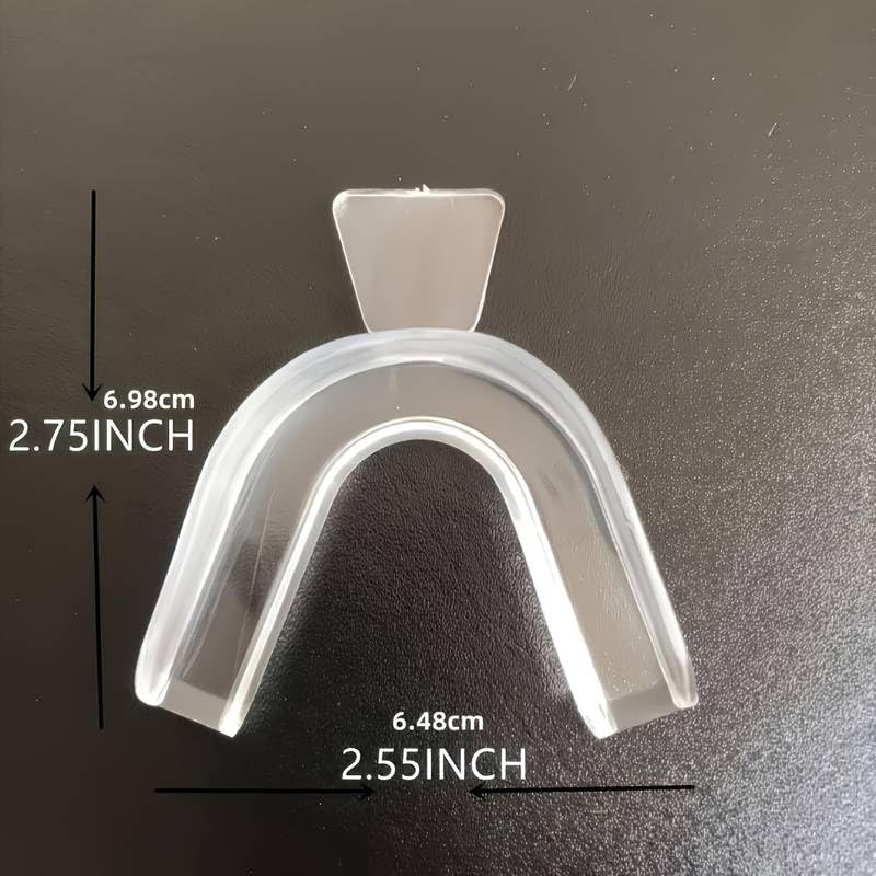 4 Pack Teeth Whitening Trays with Thermoforming Gum Shield - Professional Dental Bleaching Gel Applicators for At-Home Teeth Whitening | Perfect for Sensitive Teeth & Bright Smile Care