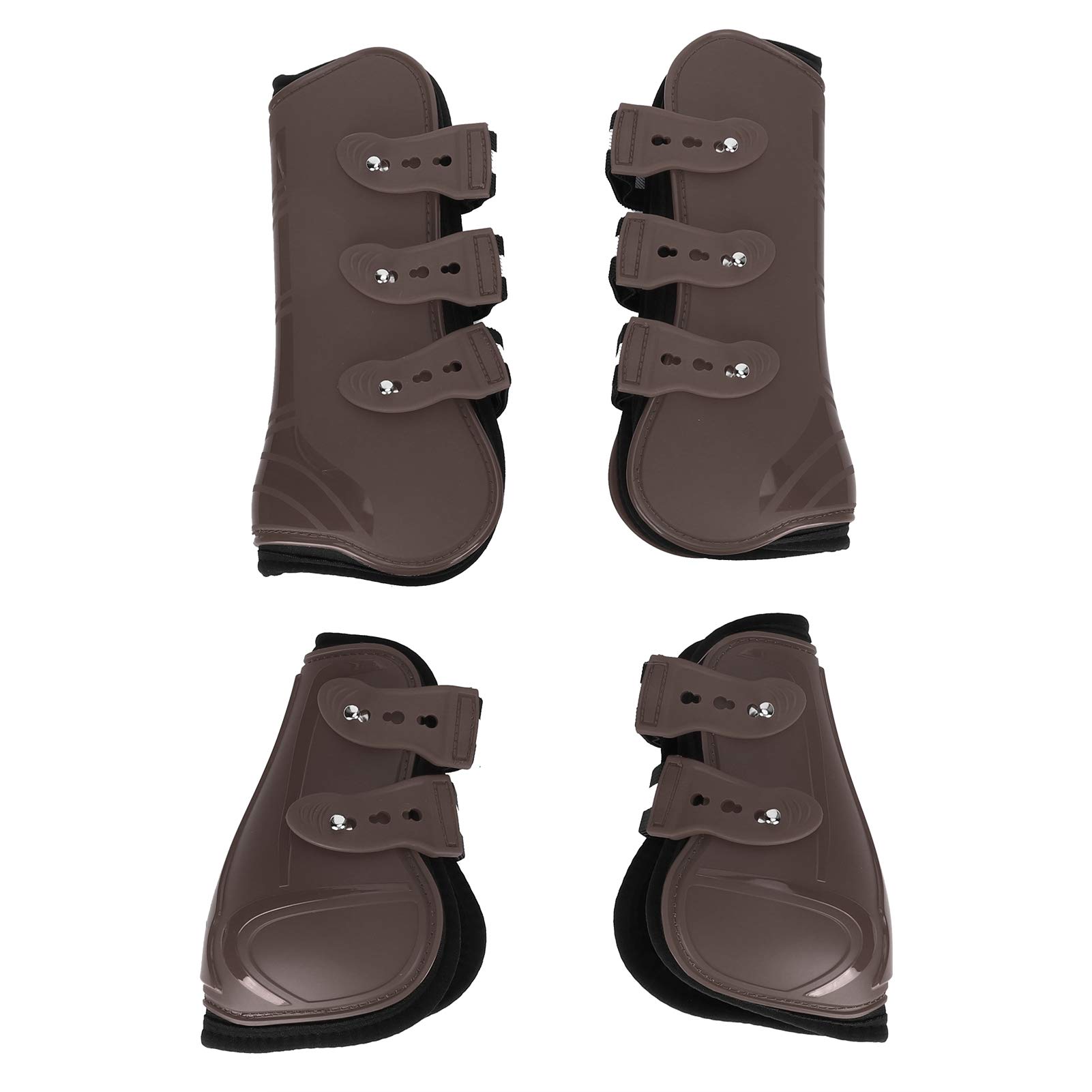 2Pcs Horse Leg Protective Guards - Breathable & Durable Horse Leg Protectors for Jumping, Riding, Eventing & Training - Ideal for Equestrian Sports & Stable Use