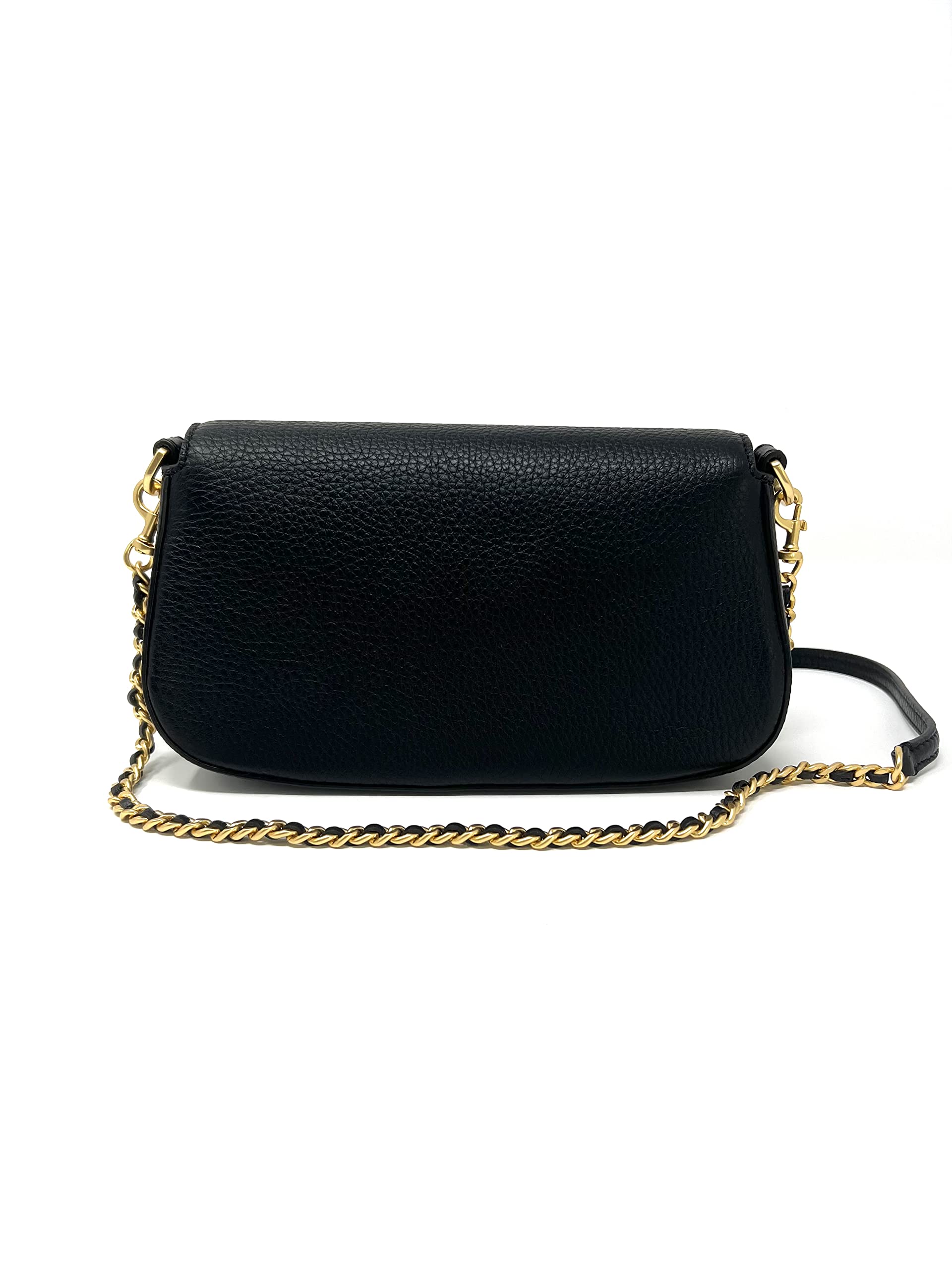 Tory Burch Britten Convertible Crossbody Bag 138772 - Black Leather Shoulder Purse for Women, Perfect for Work, Travel & Everyday Use