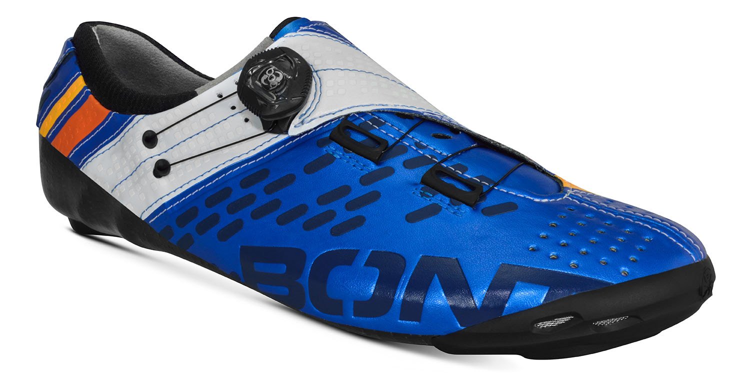 Bont Helix Road Cycling Shoes for Men & Women - Lightweight Carbon Fiber Performance Bike Shoes for Competitive Cyclists | Perfect for Road Racing, Triathlons & Indoor Training