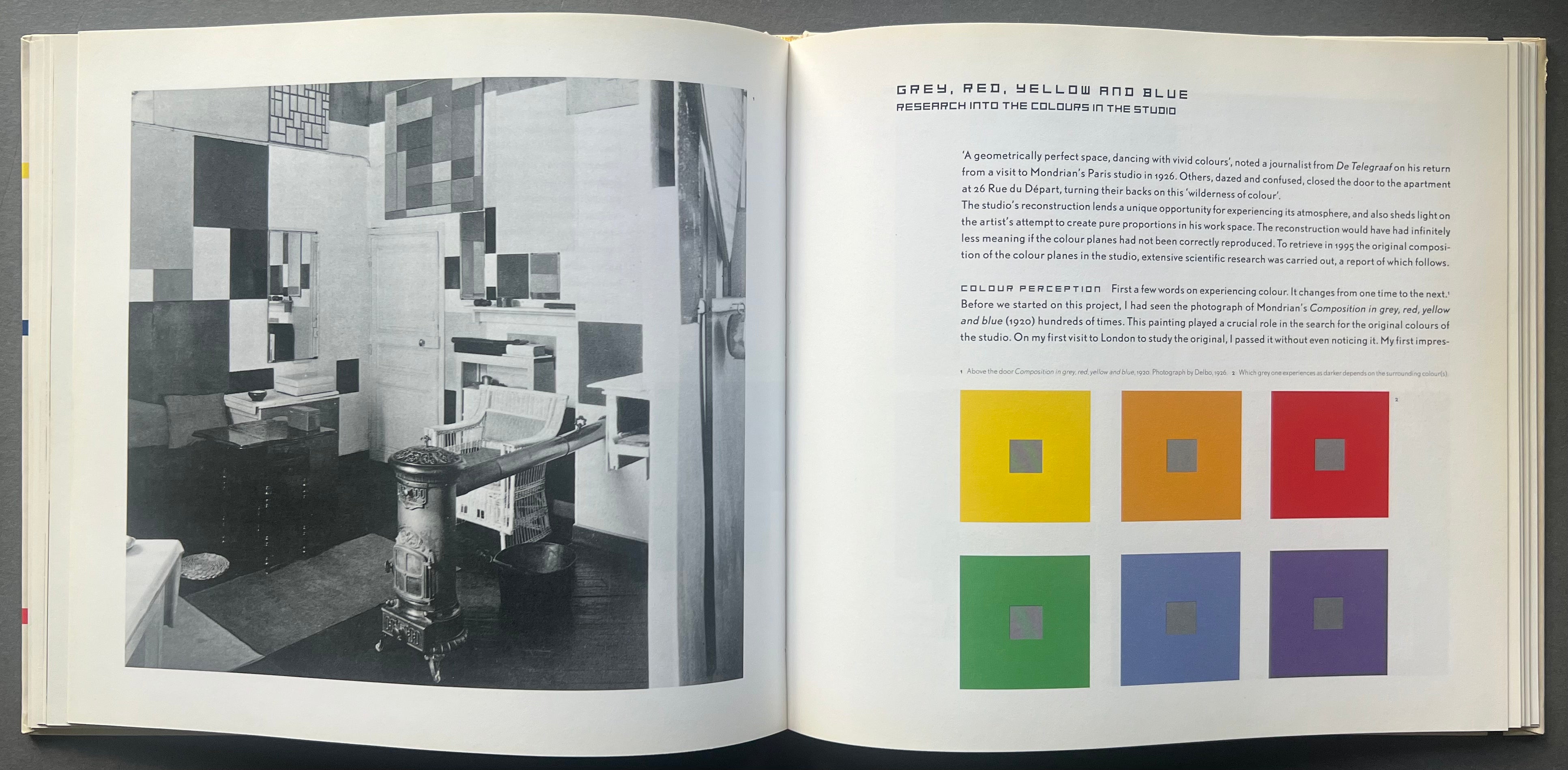 Mondrian's Studio in Paris - 26 Rue Du Depart | Abstract Art Masterpiece for Home & Office Decor | Perfect for Art Lovers & Modern Interior Design