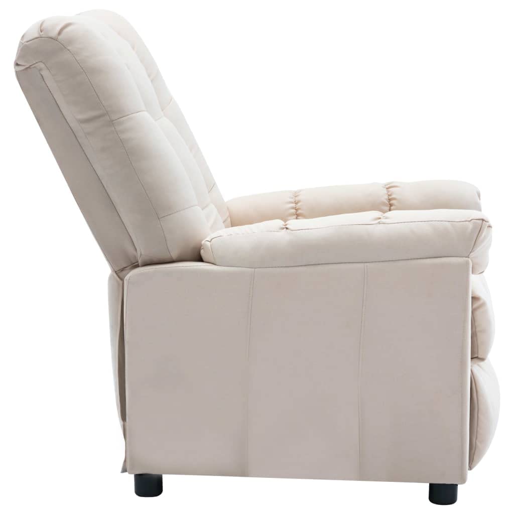 HURRISE Recliner Chair with Adjustable Headrest - Ergonomic Office Chair & Comfortable Living Room Seat for Relaxing, Reading, and Watching TV