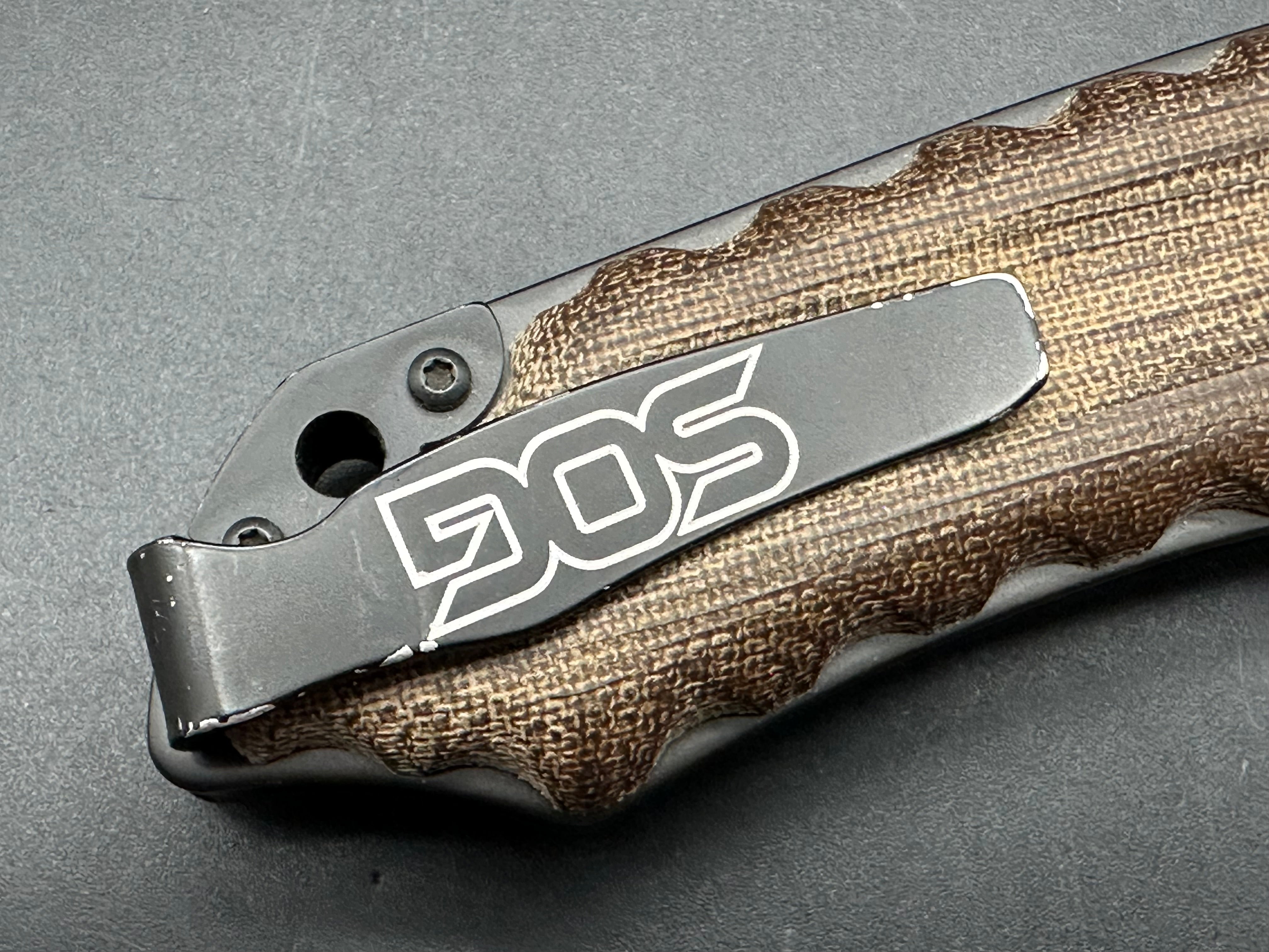 SOG Large Kiku Matsuda Folding Knife - Premium EDC Pocket Knife for Outdoor, Camping, and Survival Use