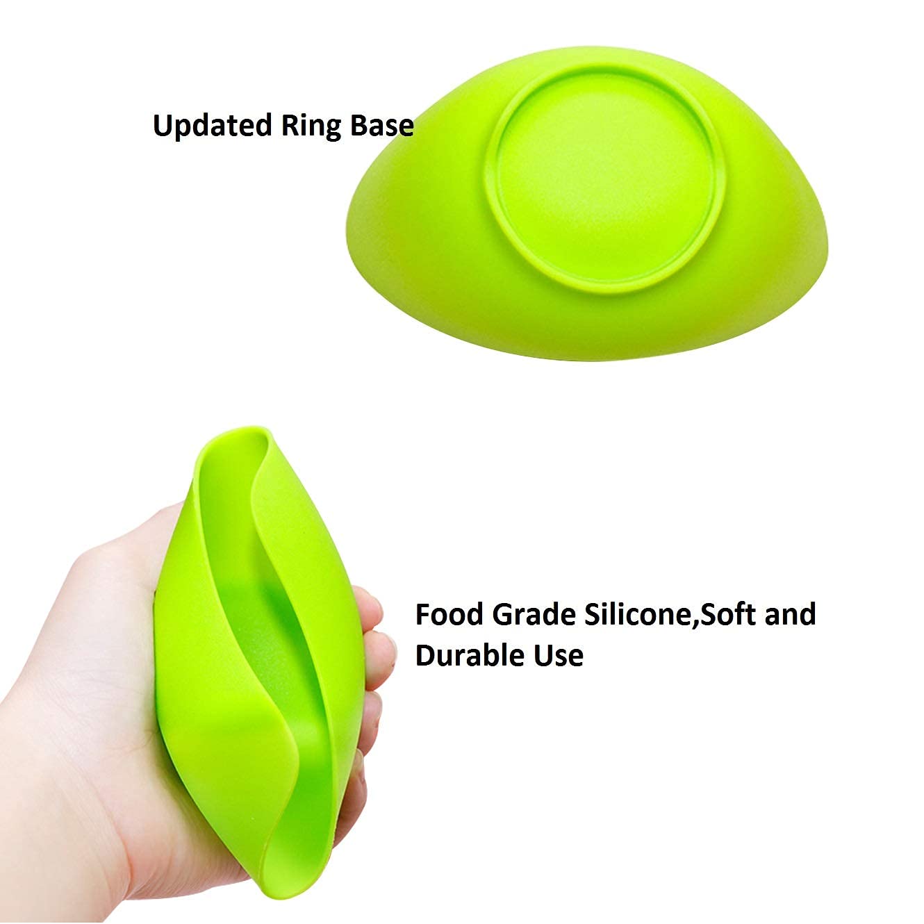 Non-Stick Silicone Egg Poacher Cups with Stand - 4 Pack for Microwave, Stovetop & Air Fryer - Perfect for Keto Breakfast, Meal Prep & Healthy Cooking - Includes Bonus Oil Brush
