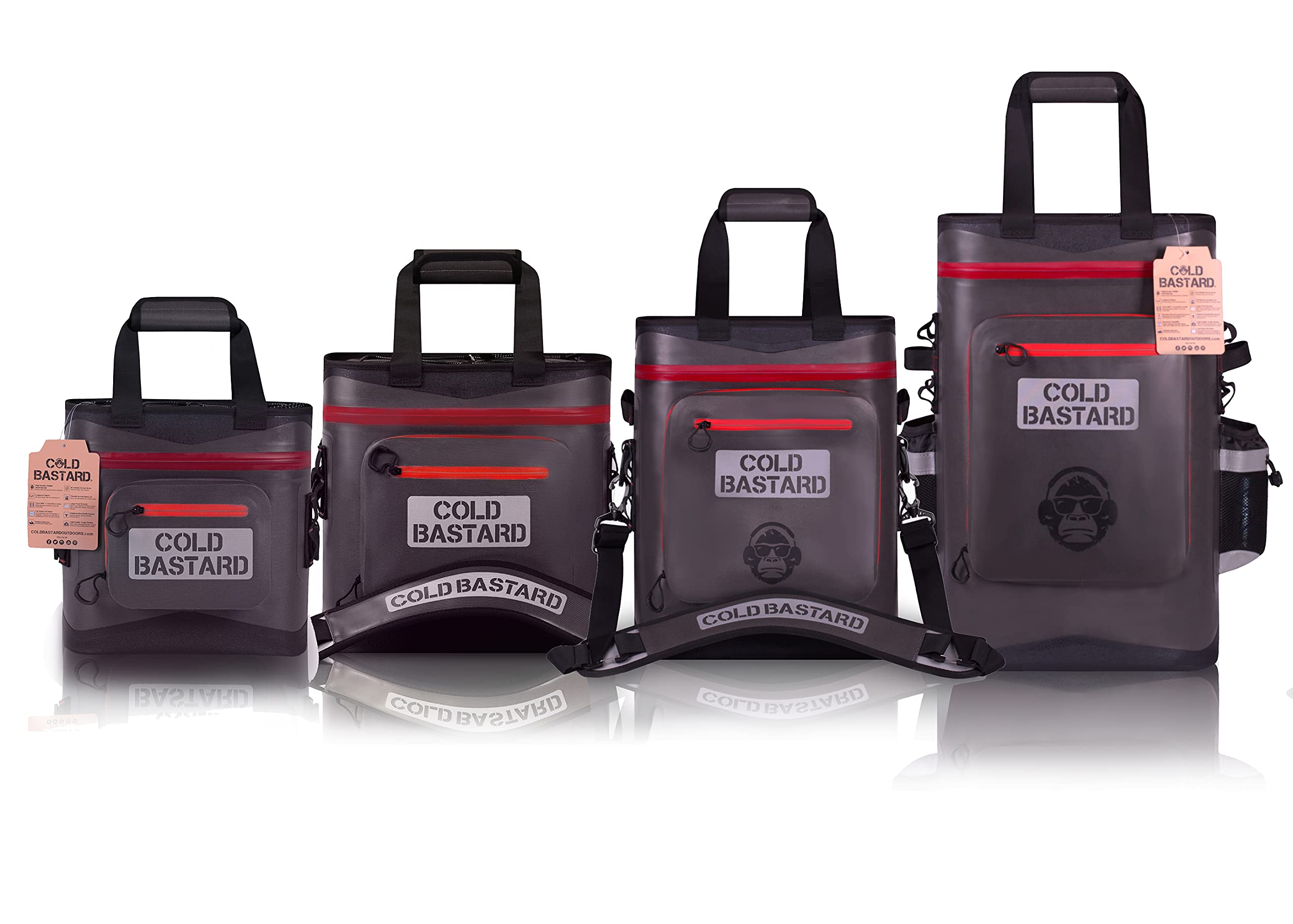 Premium Leakproof Insulated Backpack Cooler - 20+ Can Capacity, Soft Back & Durable Grafito Design - Perfect for Camping, Beach Trips & Outdoor Adventures