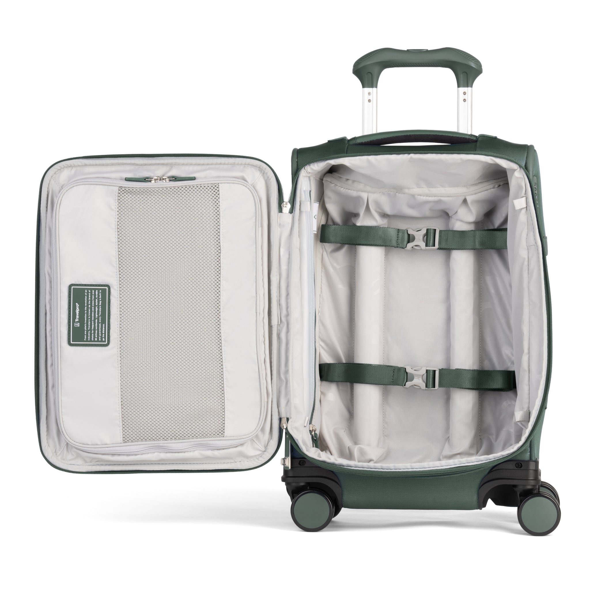 Travelpro VersaPack+ Expandable Carry-On Spinner Luggage - Perfect for Business Trips & Weekend Getaways