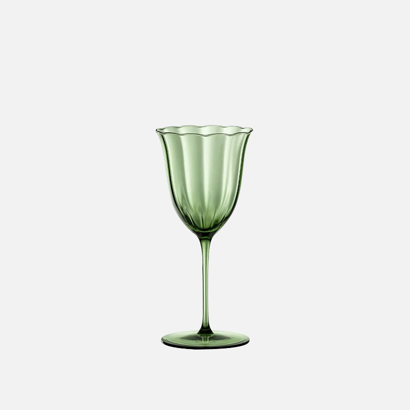 Premium Olive Grove Wine Glass Set - Elegant Stemware for Red, White & Sparkling Wine - Perfect for Dinner Parties, Weddings & Home Entertaining