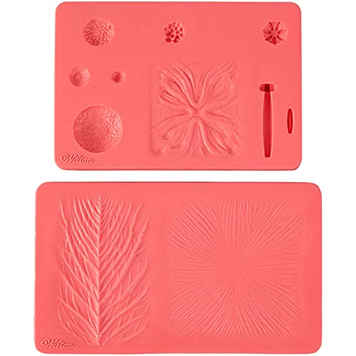 Premium Silicone Flower Impression Mat for DIY Crafts, Baking, and Resin Art - Non-Slip, Reusable, and Easy to Clean for Cake Decorating, Clay Molding & Home Decor Projects