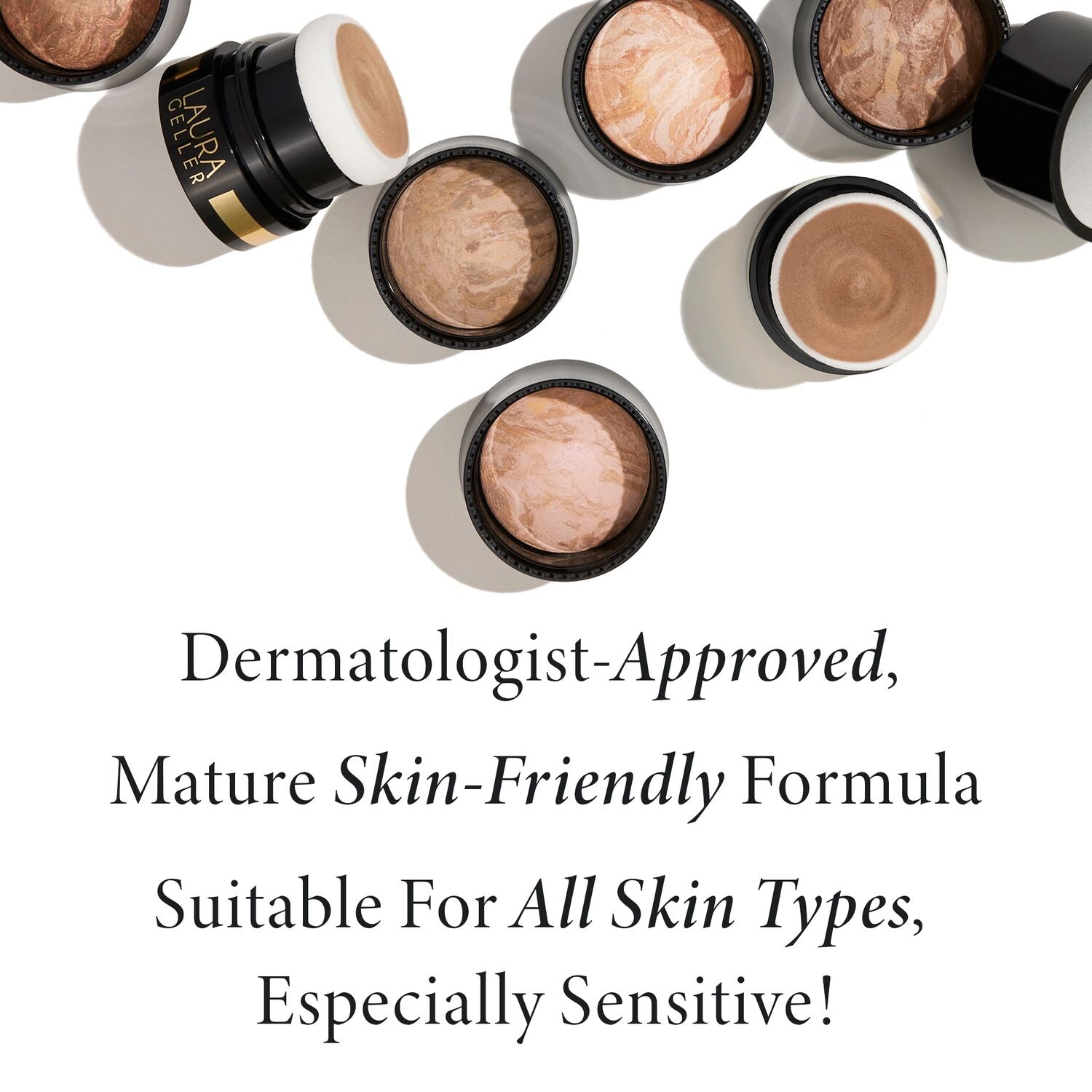Baked to Go Balance & Brighten Powder Foundation - Natural Finish, Oil-Free & Lightweight for Flawless Skin | Perfect for Everyday Wear & On-The-Go Touch Ups