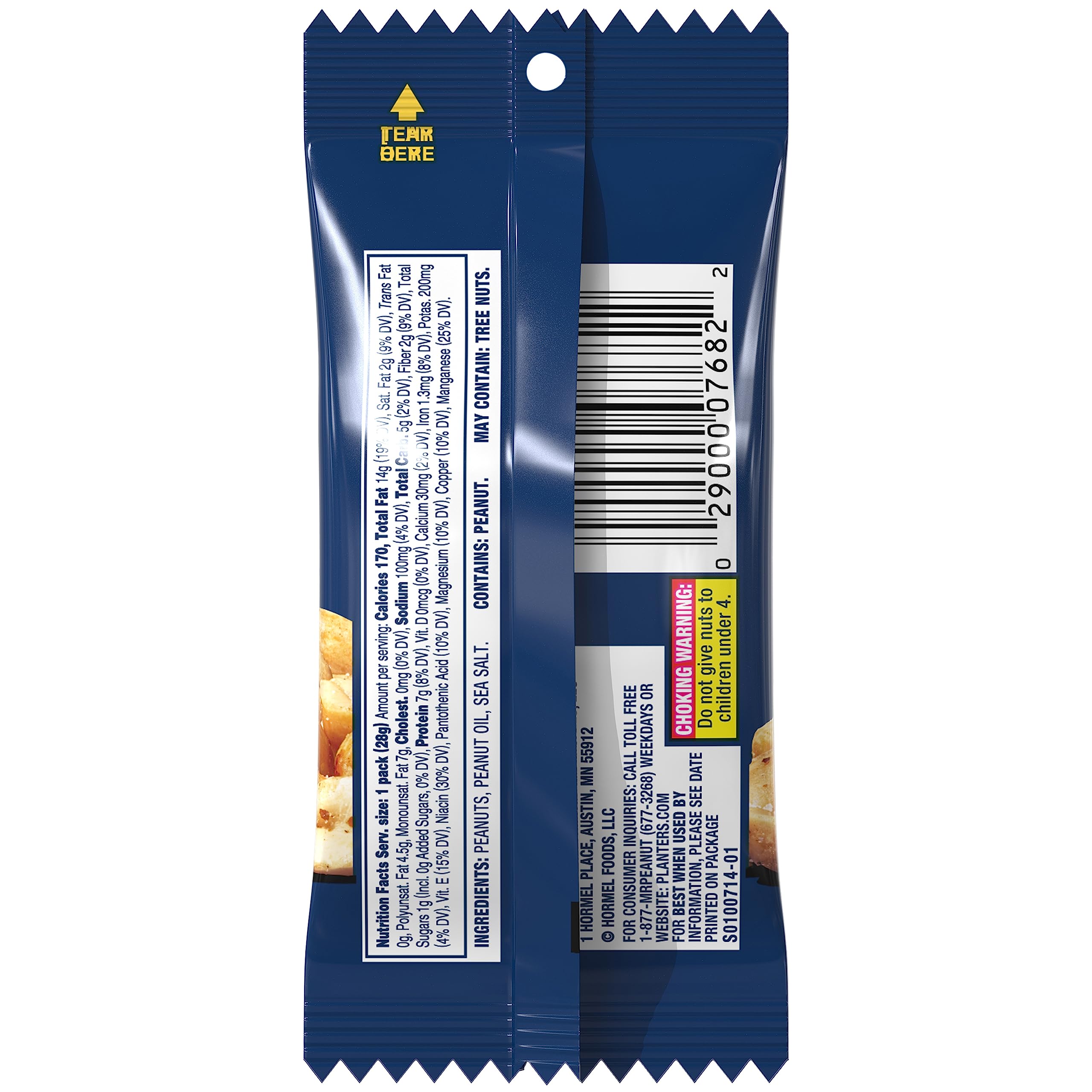Salted Peanuts in Individual 1-Ounce Packs (48 Count) – Perfect for Snacking, Parties, and On-the-Go Nutrition