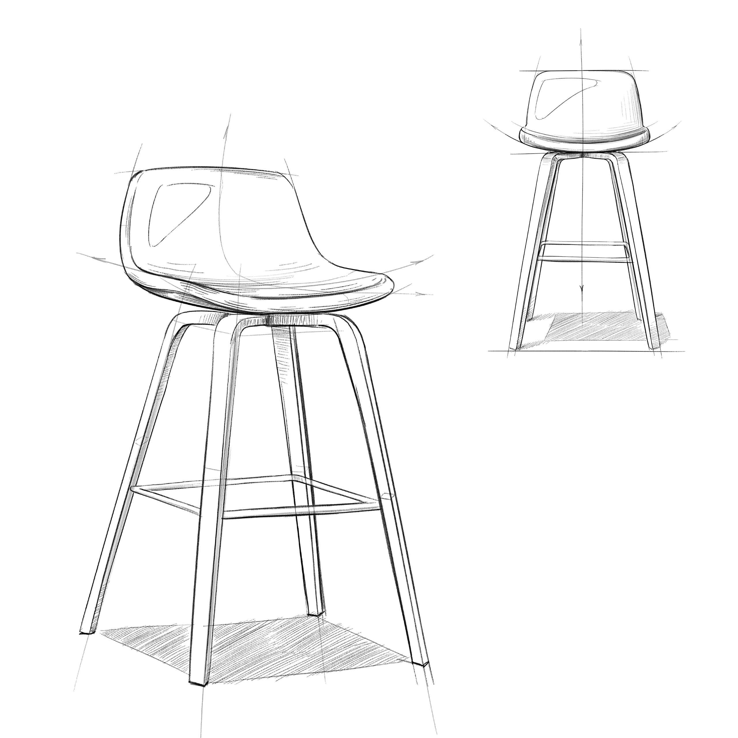 SIMPLIHOME Randolph Mid Century Modern 28
