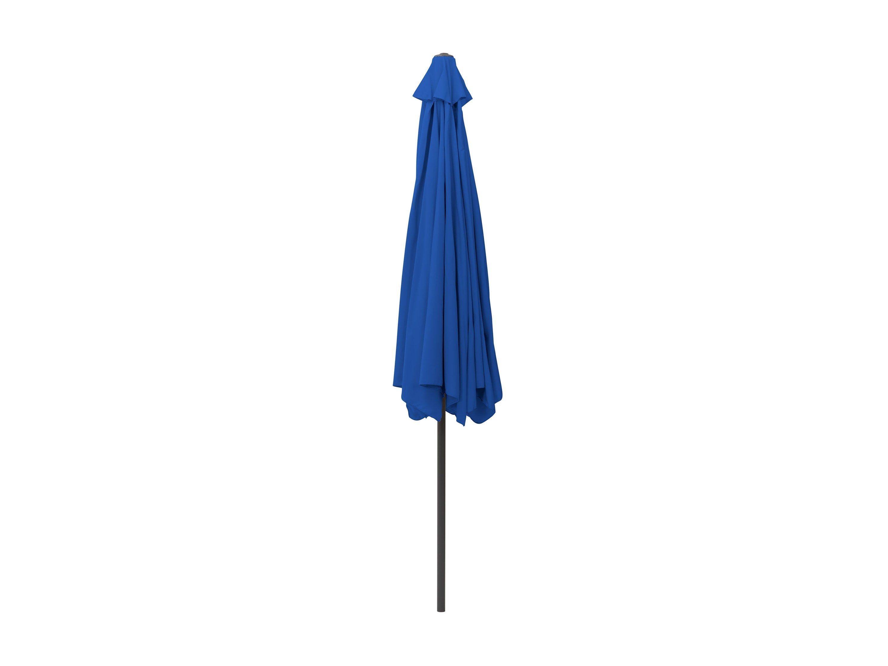 10ft Round Cobalt Blue Outdoor Patio Umbrella - UV Protection, Wind Resistant for Poolside, Garden, Backyard, and Deck Use