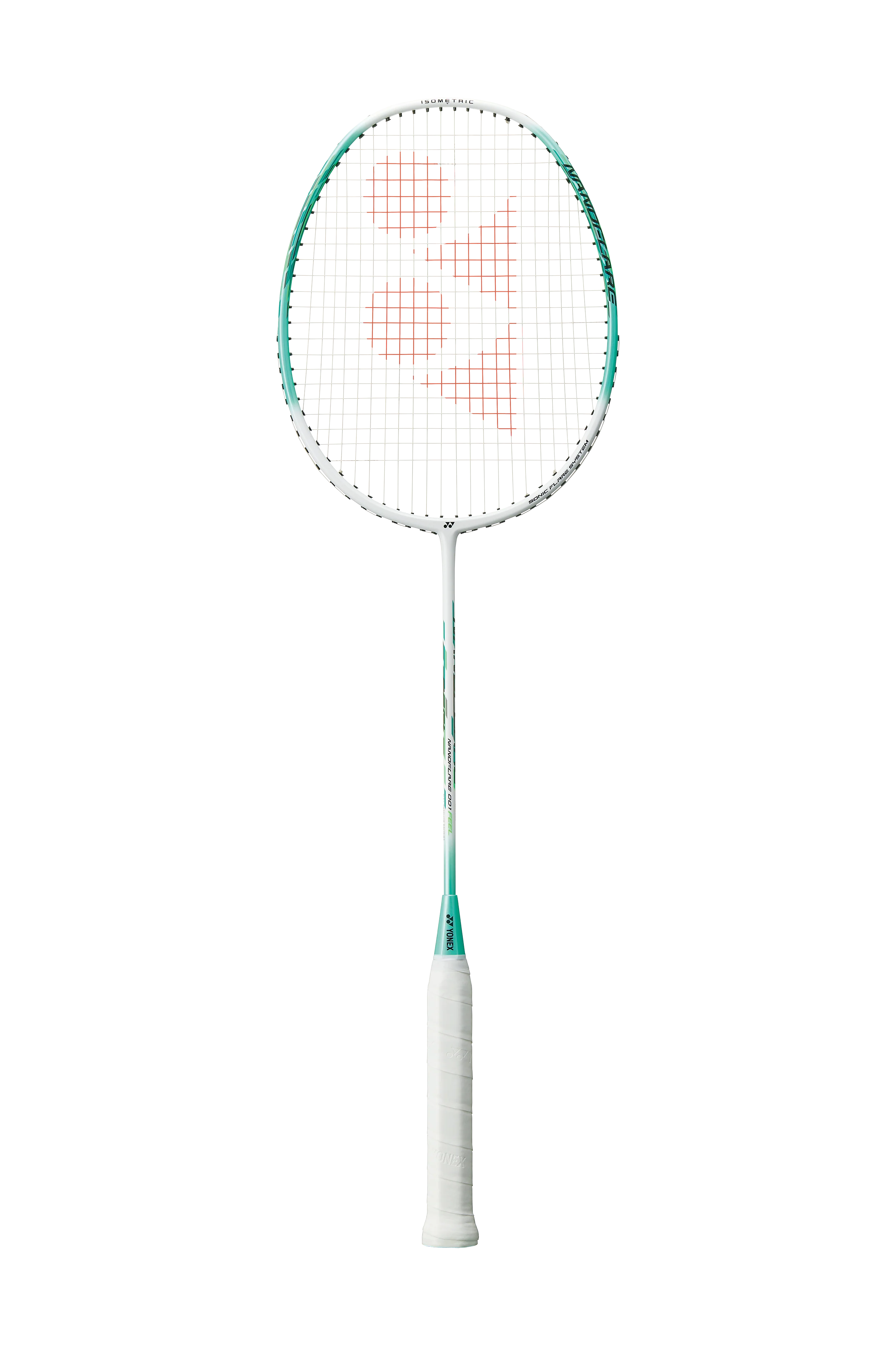 Yonex Nanoflare 001 Feel Badminton Racket (Pre-Strung) - Lightweight Carbon Fiber Badminton Racquet for Professional & Recreational Players - Perfect for Tournaments & Backyard Games