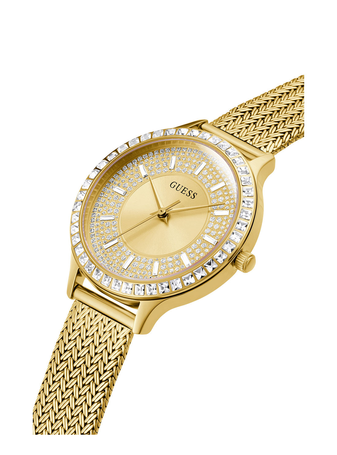 Elegant Gold Mesh Watch for Women - Stylish & Durable Dress Watch for Parties, Weddings & Formal Events