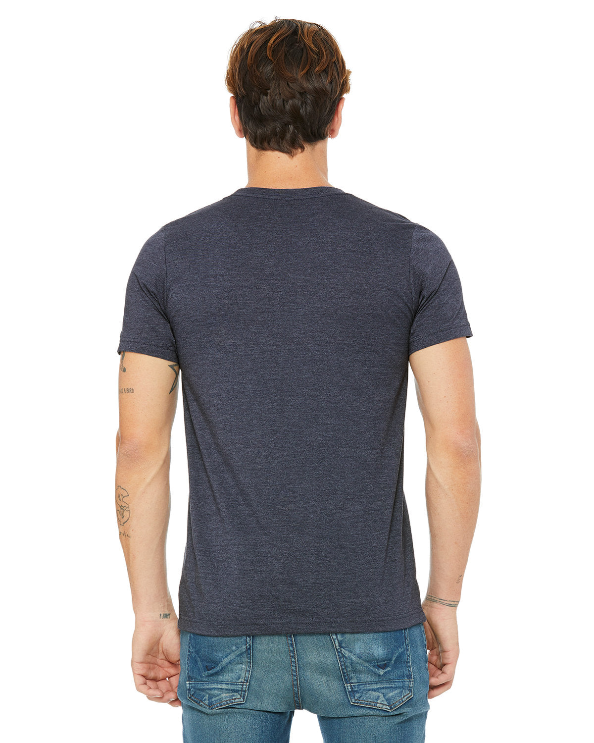 Bella + Canvas 3001CVC Unisex Heather CVC Crew Neck T-Shirt - Soft Cotton Blend for Everyday Comfort | Perfect for Casual Wear, Screen Printing & Custom Apparel