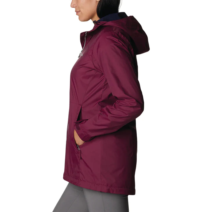 Columbia Women's Switchback Lined Long Jacket - Waterproof Winter Coat for Hiking, Skiing & Outdoor Activities