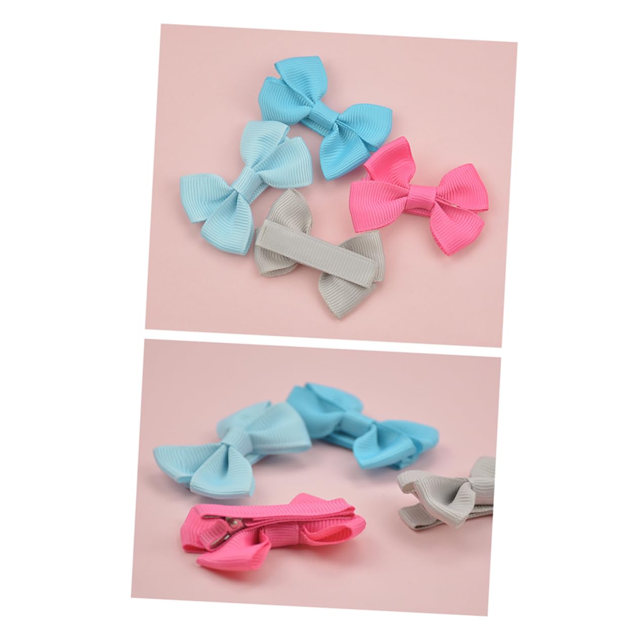 20pcs Baby Hair Clips for Girls - Cute Bow Tie Hair Accessories for Toddlers & Kids - Perfect for Daily Wear, Parties & Photo Shoots