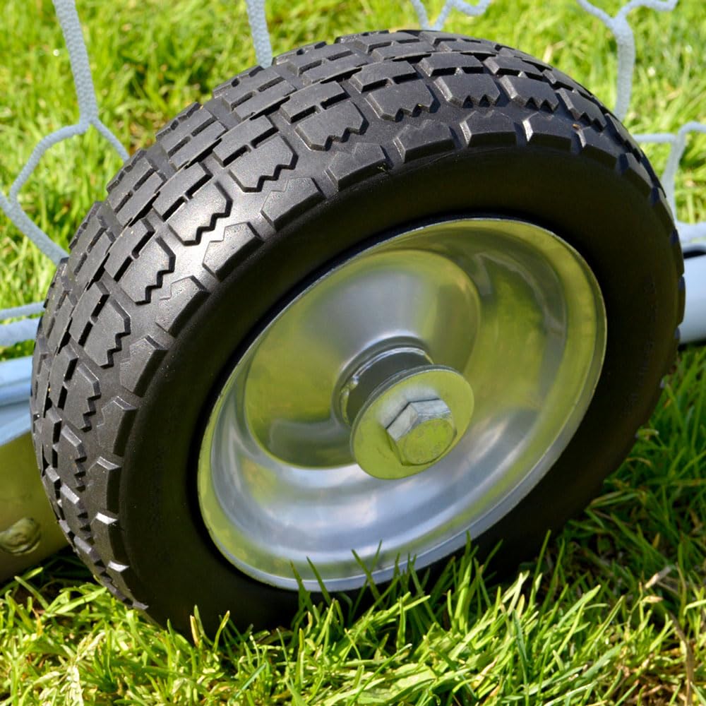 AGORA PU Soccer Goal Wheels - Replacement Wheels for Stadium Pro & Euro Pro Goals - Perfect for Easy Goal Movement on Turf or Grass Fields