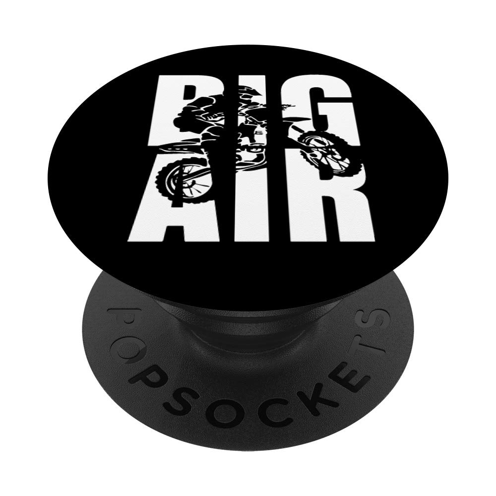 Motocross Big Air PopSockets - Phone Grip & Stand for Dirt Bike & Off-Road Racing | Perfect for Motorcycle Enthusiasts & Adventure Seekers