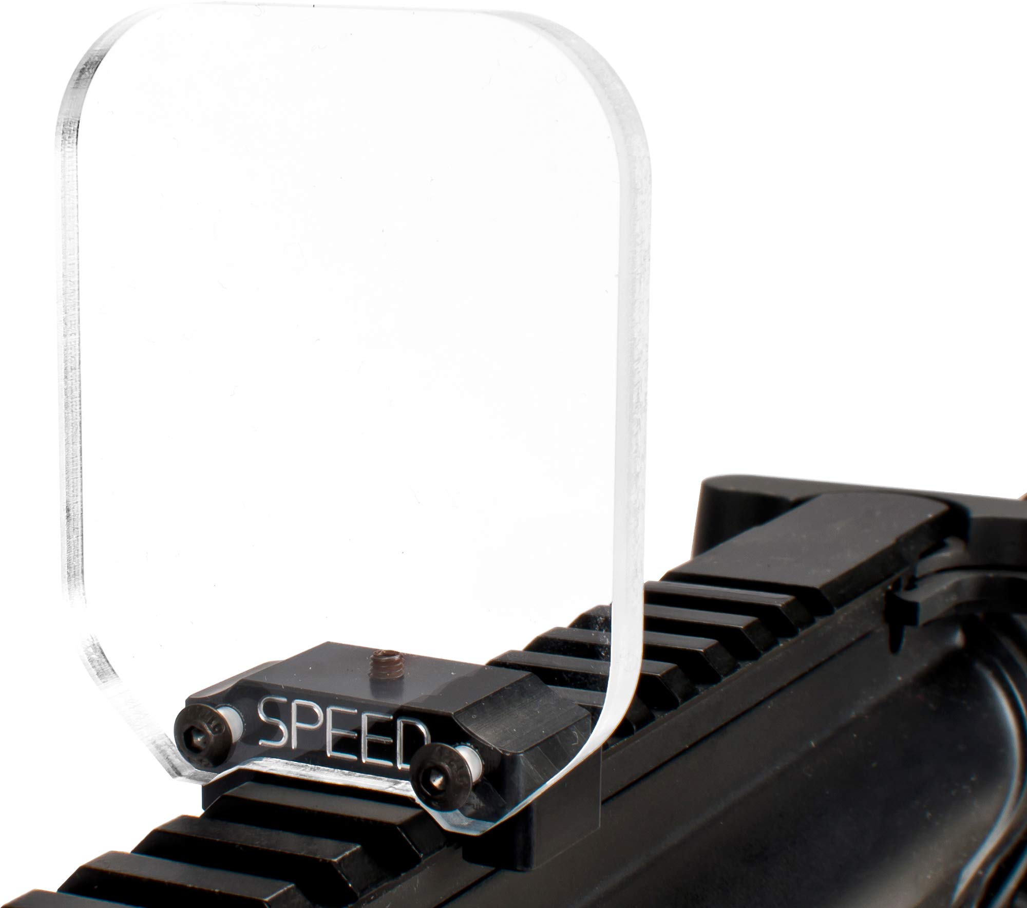 Evike Airsoft Speed Airsoft Optic BB Shield - Square/Medium Model - Protective Eyewear for Airsoft Games & Tactical Training