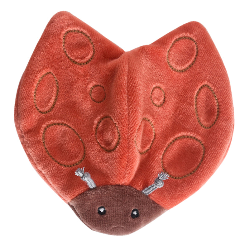 Tikiri Crinkle Scrunch Sensory Toy for Kids - Soft Ladybug Design for Autism, ADHD & Stress Relief - Perfect for Fidgeting, Anxiety Relief & Sensory Play at Home or School