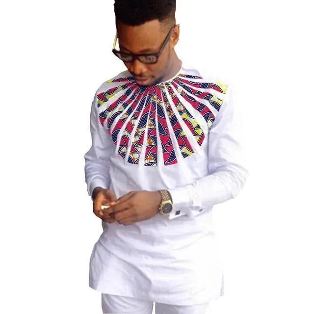 Stylish African Print Shirts for Men | Tobi Traditional Dashiki Tops | Perfect for Casual Wear, Parties & Cultural Events