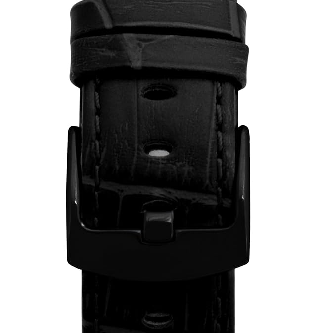 1 - Black / Black Buckle