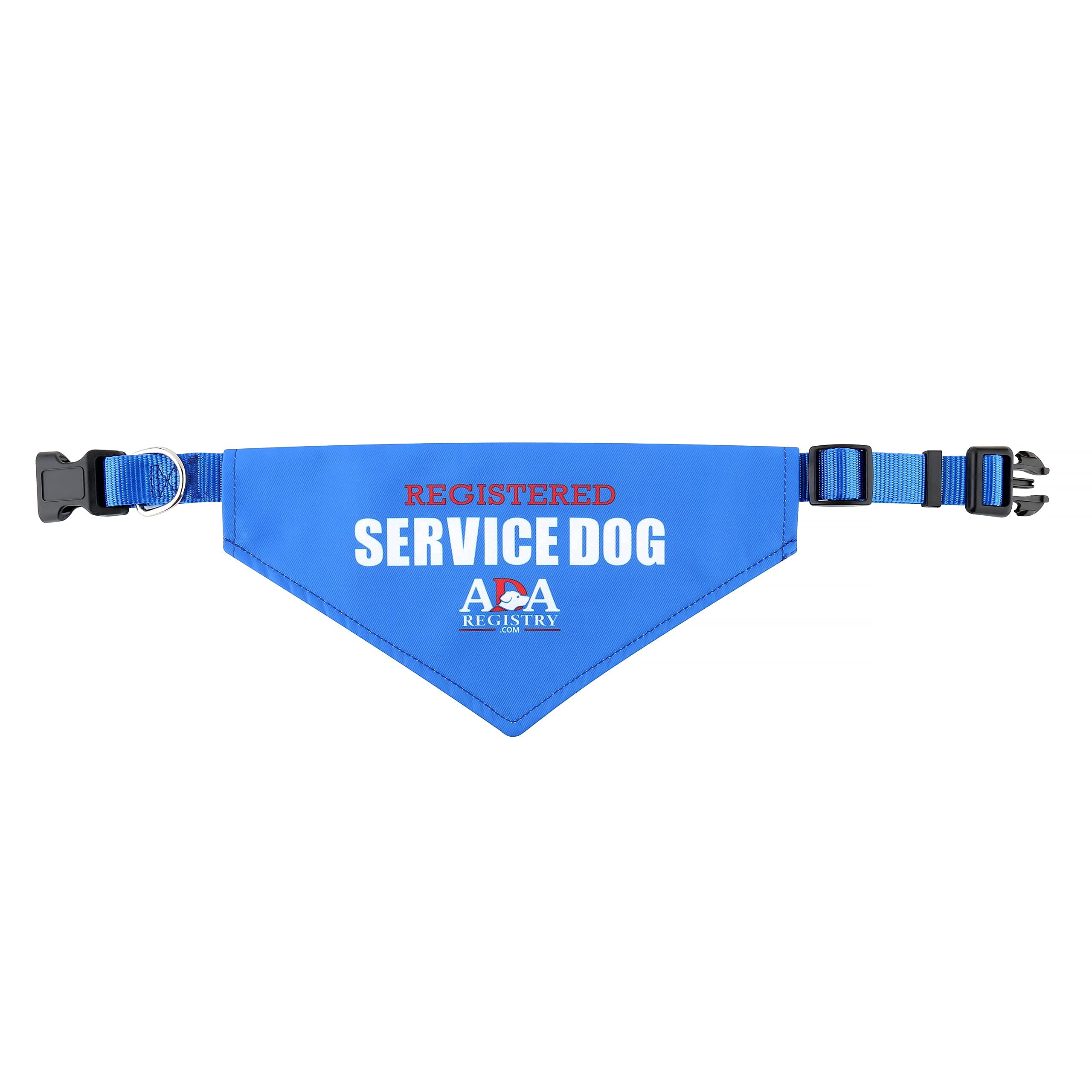 XS (Extra Small) Service Dog Bandana - Adjustable & Comfortable Pet Accessory for Small Breeds - Perfect for Training, Walks, and Outdoor Adventures