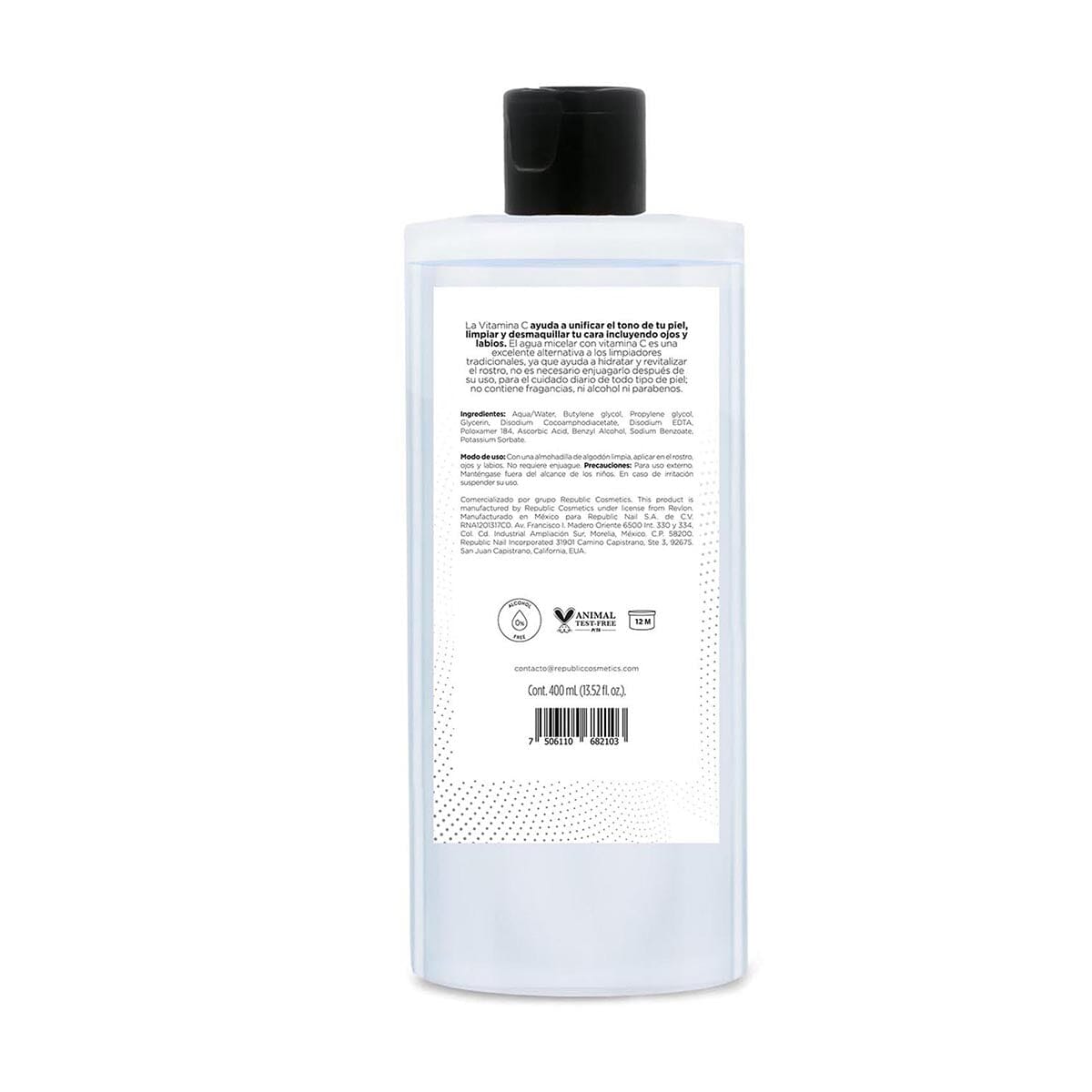 Revlon Vitamin C Micellar Water - Brightening & Hydrating Facial Cleanser for Glowing Skin | Makeup Remover & Daily Skincare Essential
