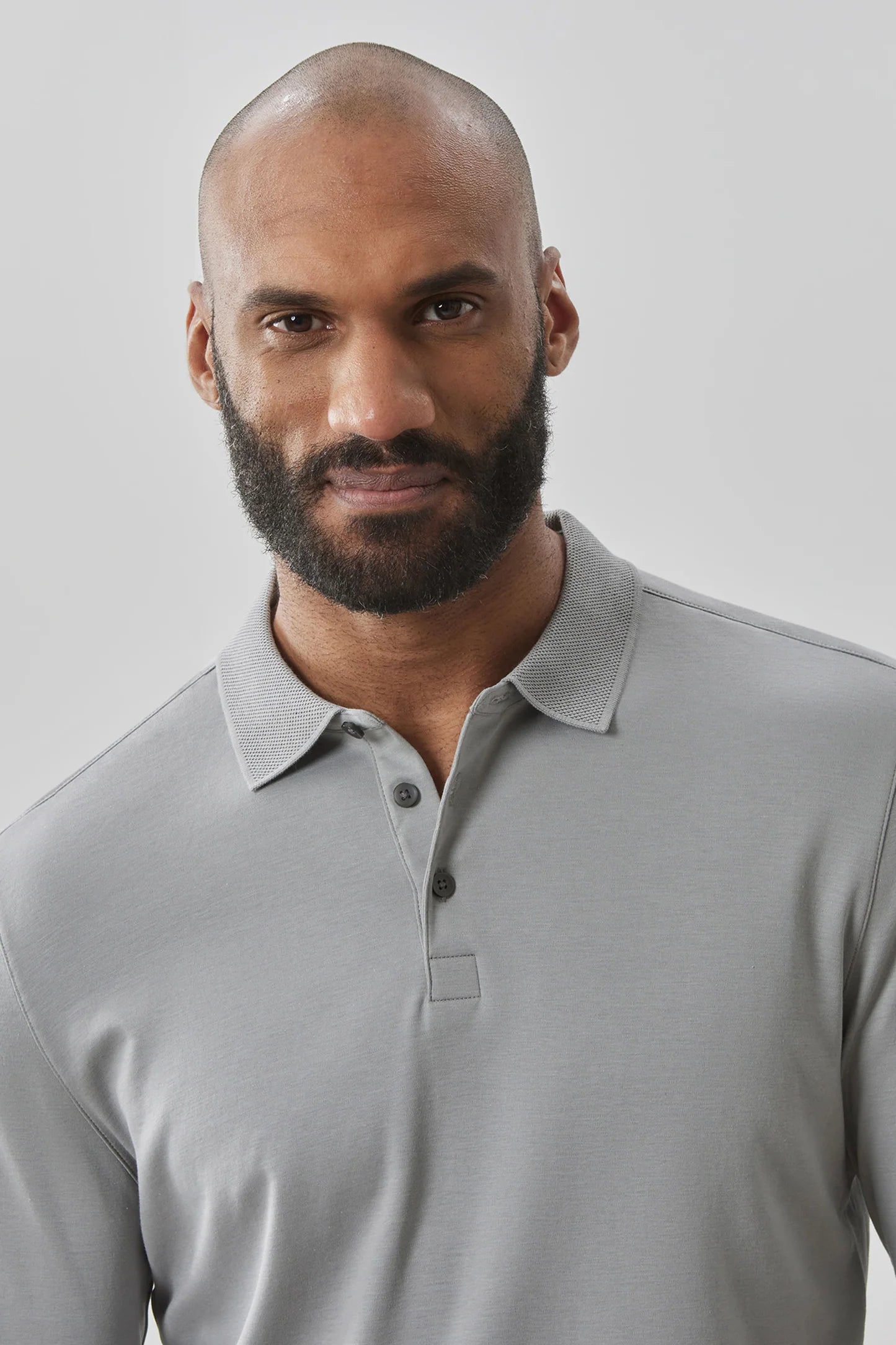 Robert Barakett Georgia Long Sleeve Polo Shirt for Men - Classic Cotton Comfort Fit Casual Wear for Office, Golf & Everyday Outfits