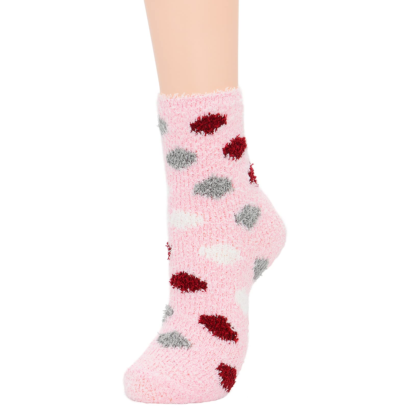 Women's Fuzzy Winter Socks - Warm Fluffy Athletic Socks for Outdoor Sports & Cozy Home Wear | American Trends