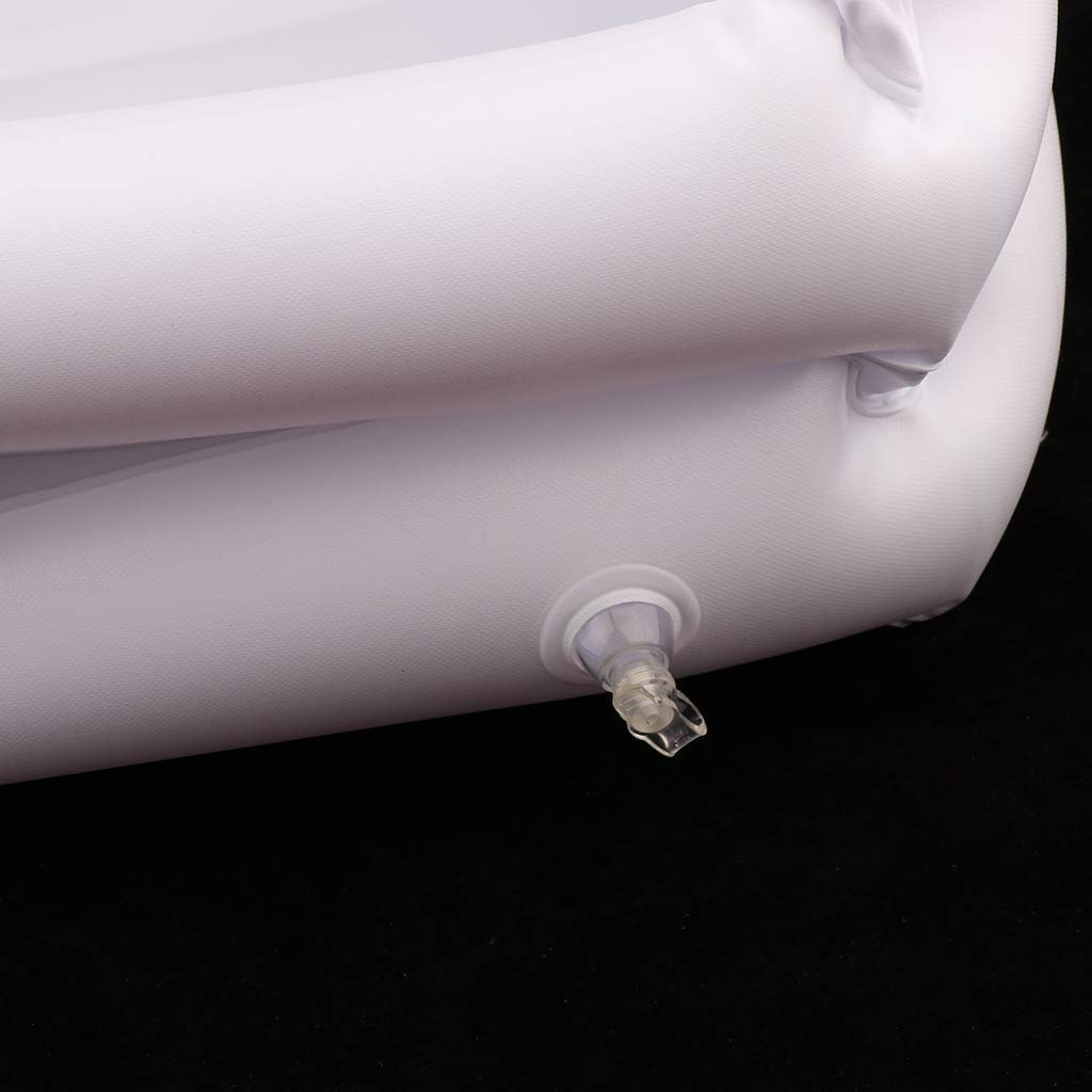 Tubayia Inflatable Hair Washing Basin for Bedridden Patients - Portable Shampoo Bowl for Elderly Care & Home Nursing - Perfect for Bed Baths, Home Healthcare, and Hospital Use