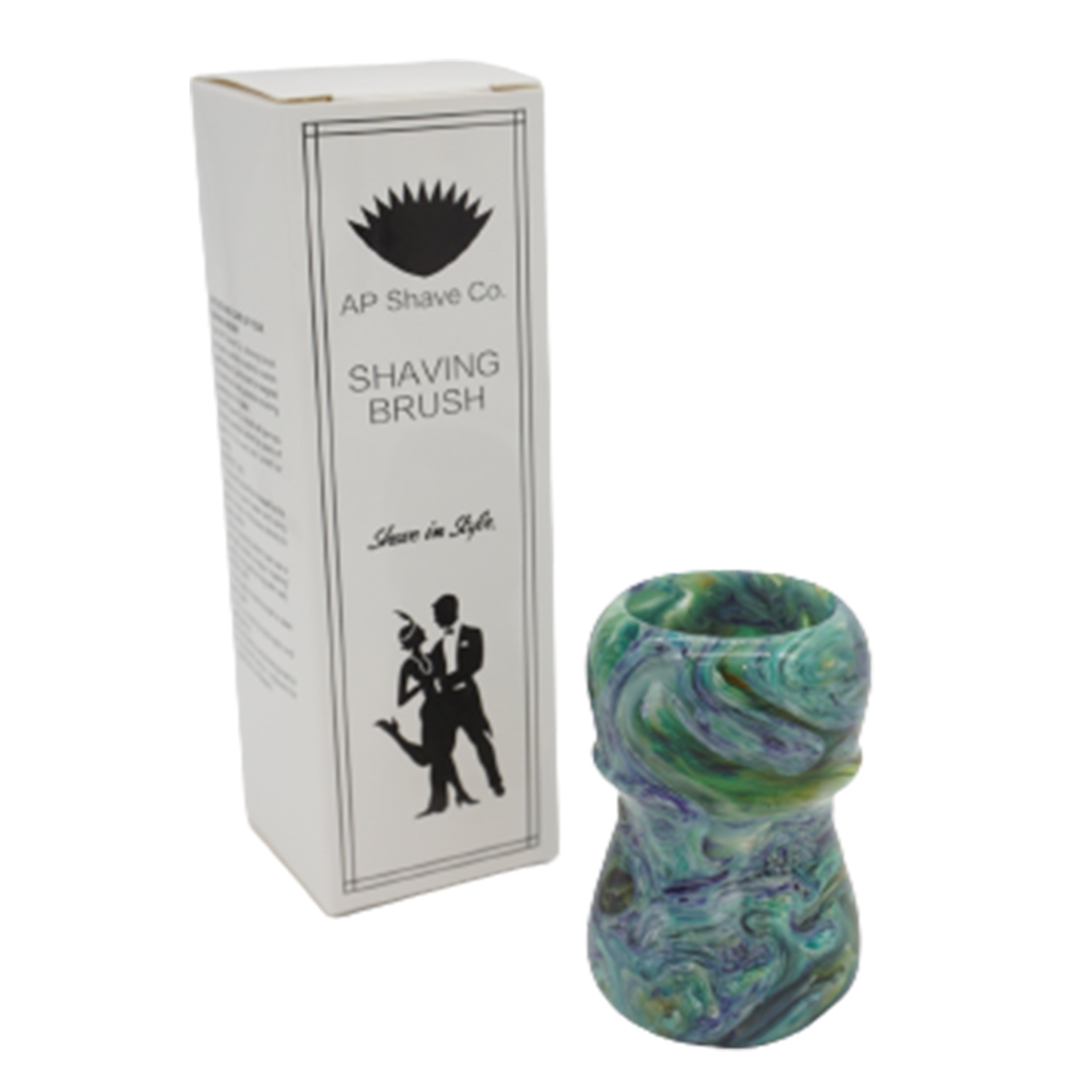 Premium Handcrafted Shaving Brush Handle for Men - 28mm & 30mm Knot Fits - Perfect for Wet Shaving, Grooming Kits & Luxury Bathroom Accessories